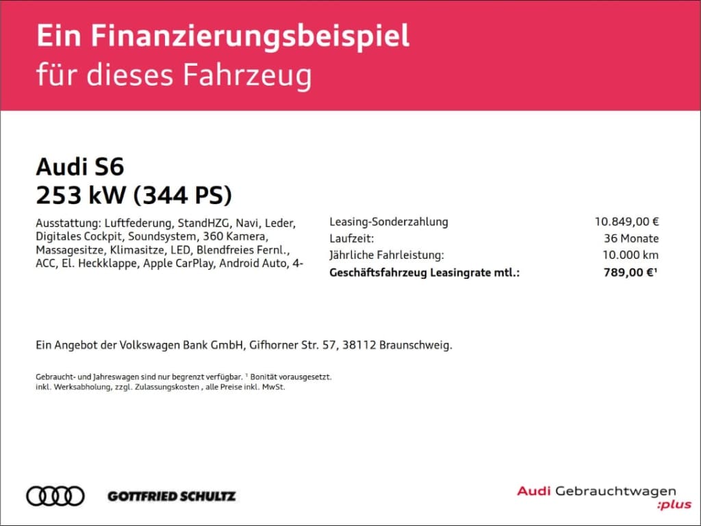 Image about Audi S6 Limousine TDI quattro tiptronic