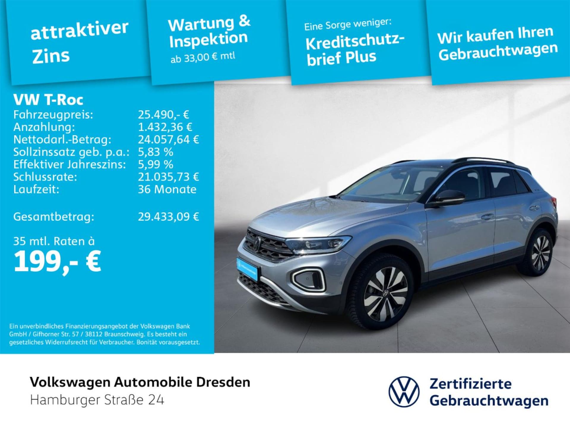 Volkswagen T-Roc Life