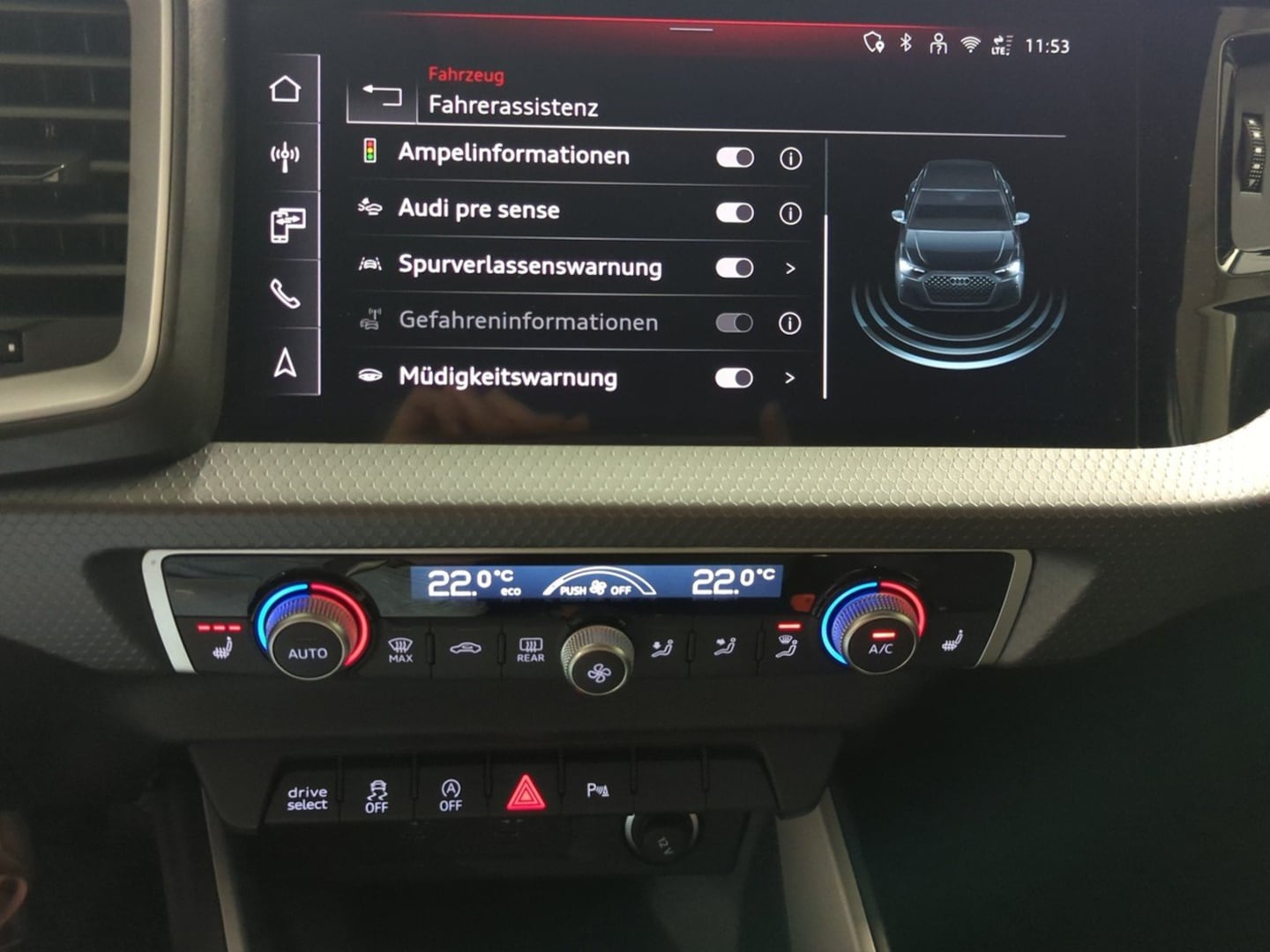 Bild über Audi A1 Sportback advanced 30 TFSI S tronic - für weitere Informationen kontaktieren Sie den Audi Partner