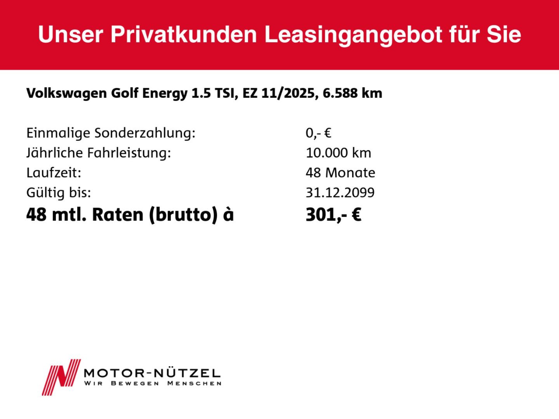 Volkswagen Golf ENERGY