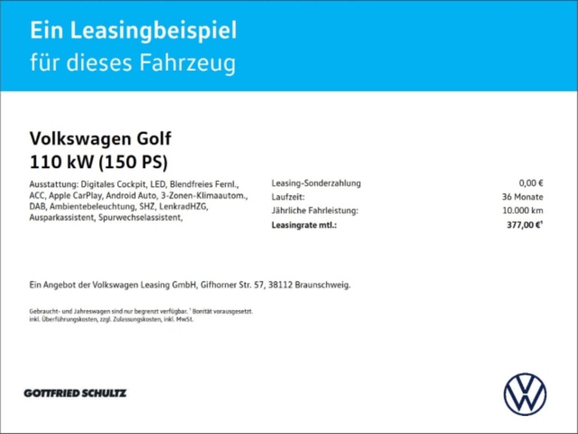 Volkswagen Golf Goal