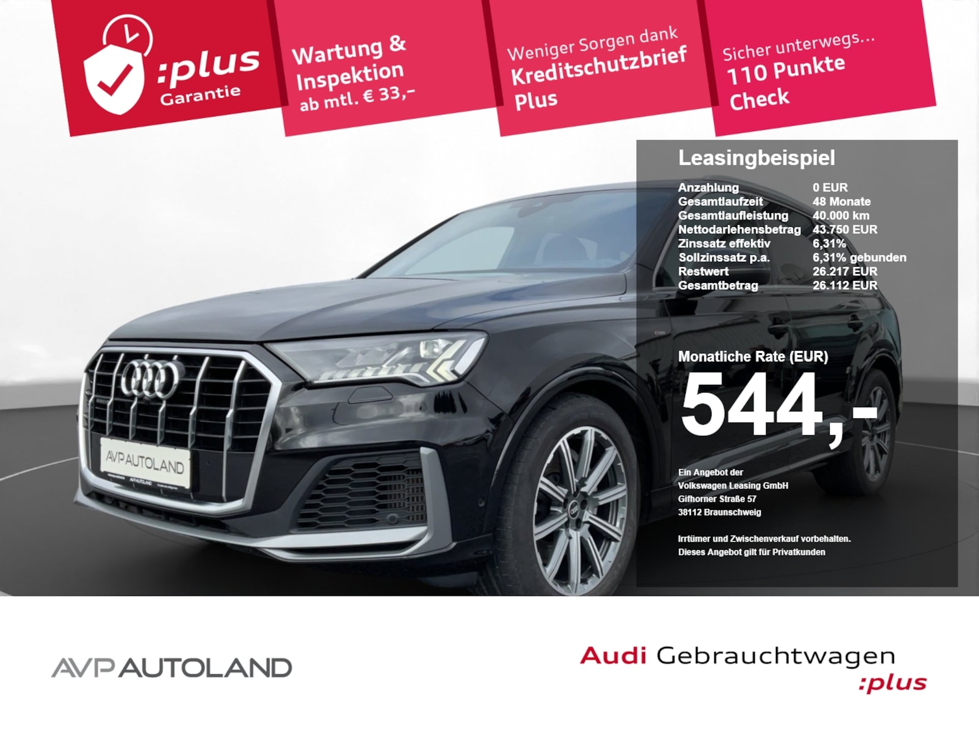 Audi Q7 SUV S line