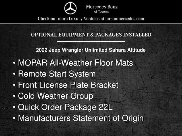2022 Jeep Wrangler