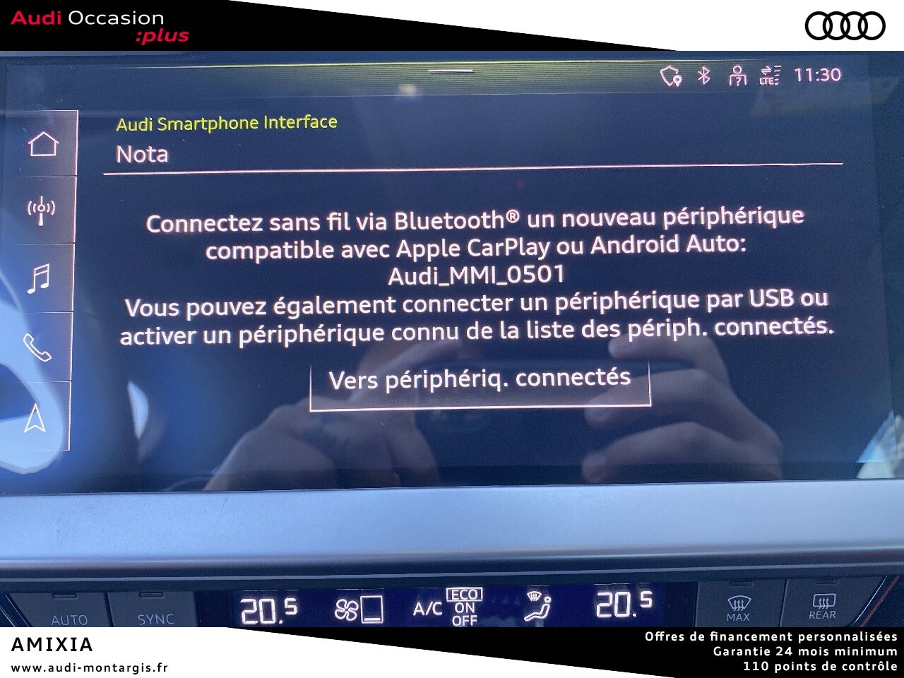 Image about Audi A3 Sportback Design Luxe 30 TFSI 81 kW (110 ch) 6 vitesses