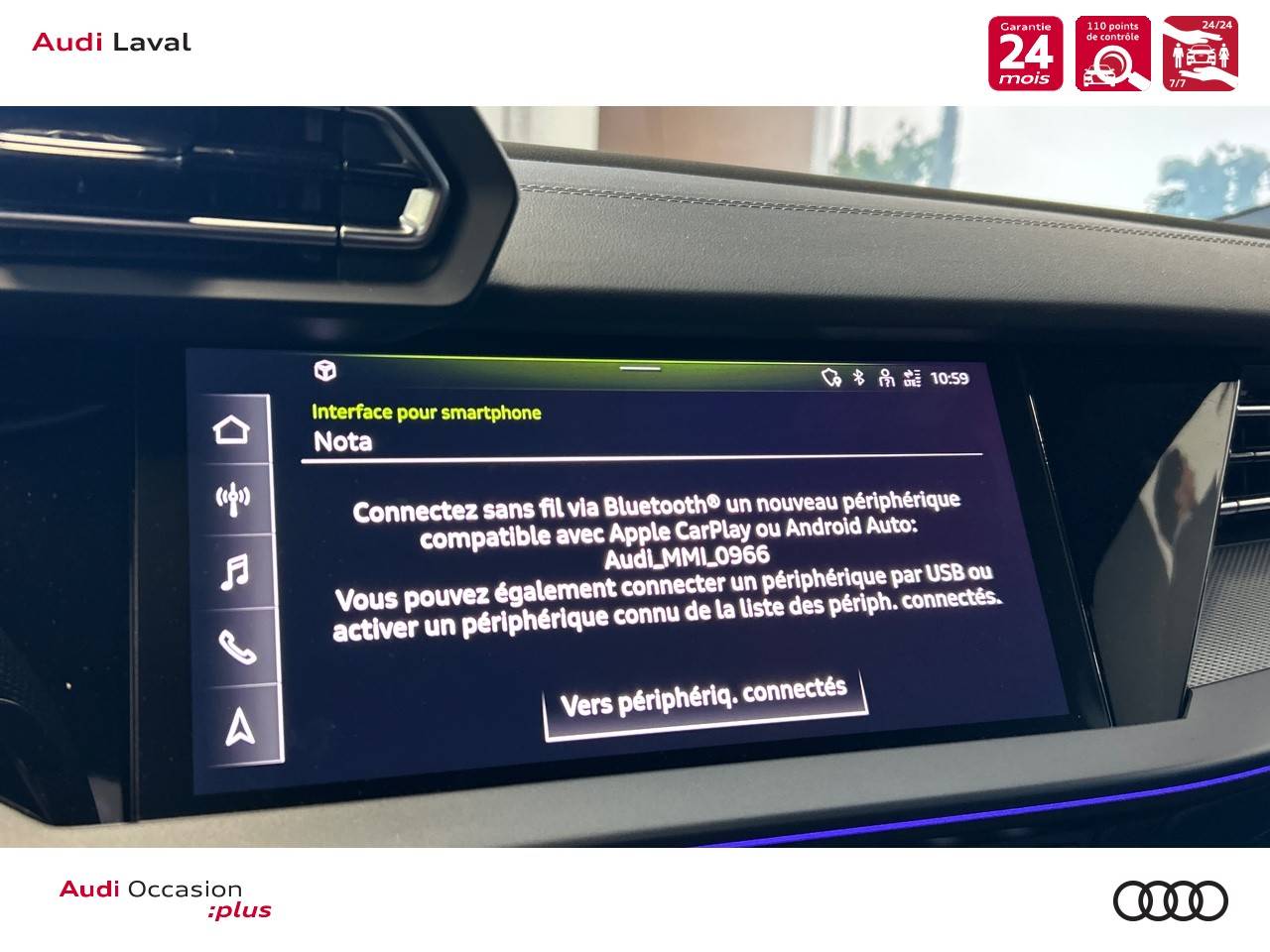 Image about Audi A3 Berline S line 35 TFSI Hybride 110 kW (150 ch) S tronic