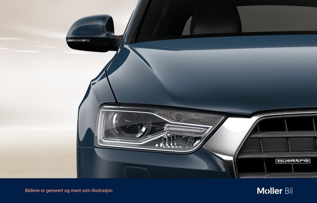 Bild som visar Audi Q3 Q3 2.0 TDI quattro Design 184 hk S tronic - för mer information kontakta din Audi Partner