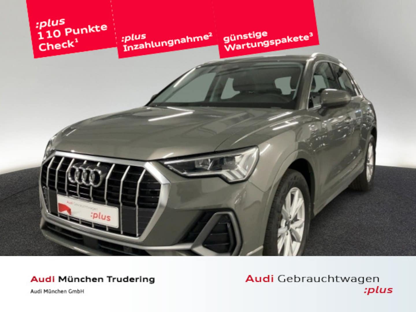 Bild über Audi Q3 S line 35 TFSI Schaltgetriebe - für weitere Informationen kontaktieren Sie den Audi Partner