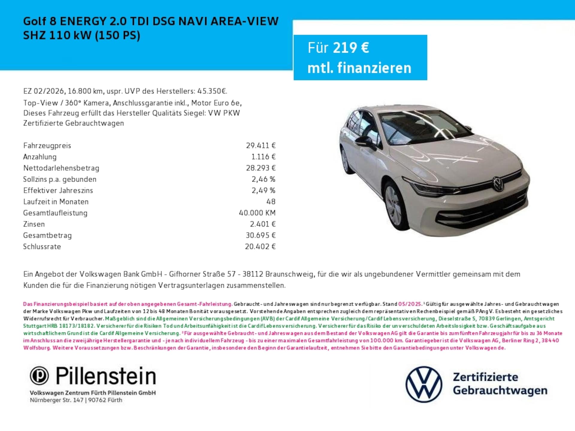 Volkswagen Golf 2026