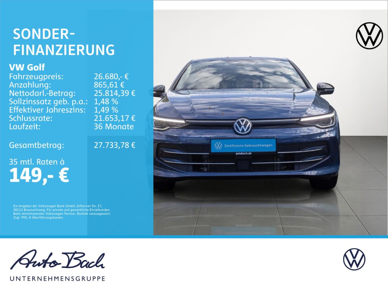 Volkswagen Golf – Bild 2