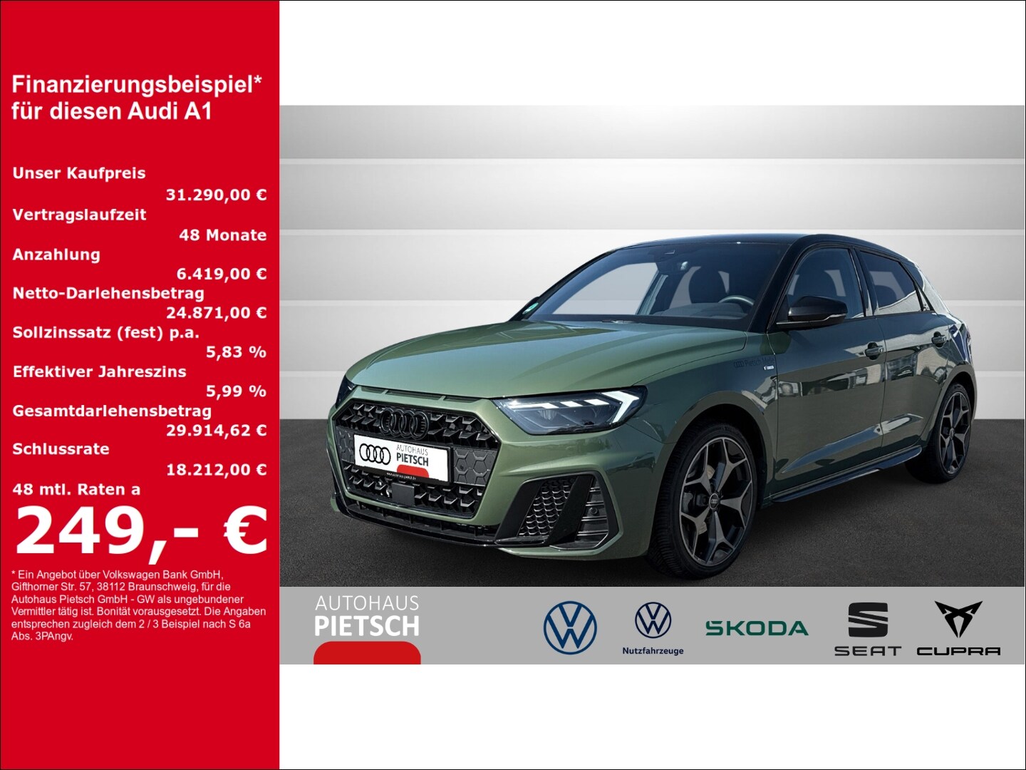 Image about Audi A1 Sportback S line 35 TFSI S tronic
