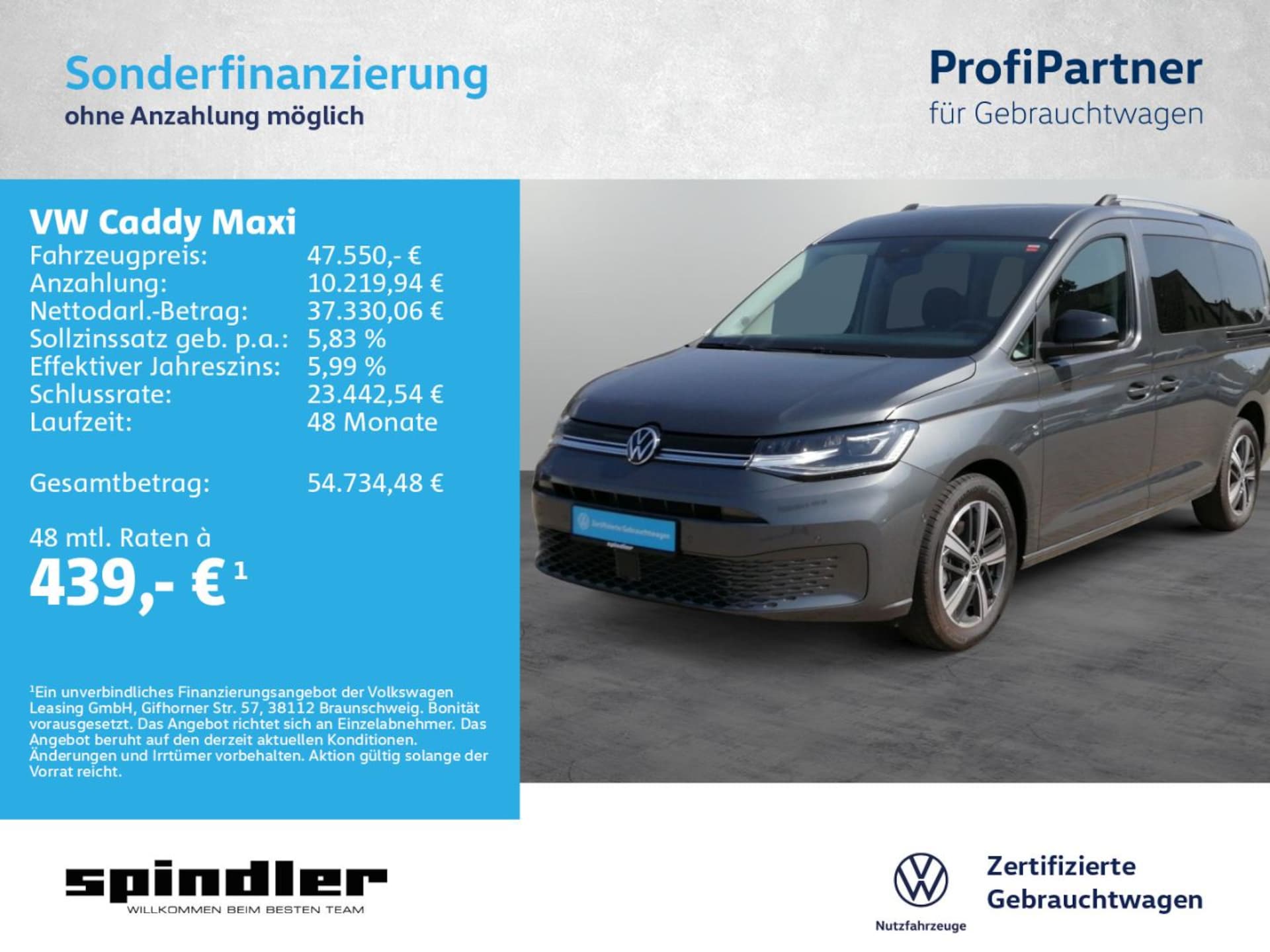 Volkswagen Caddy Maxi Life