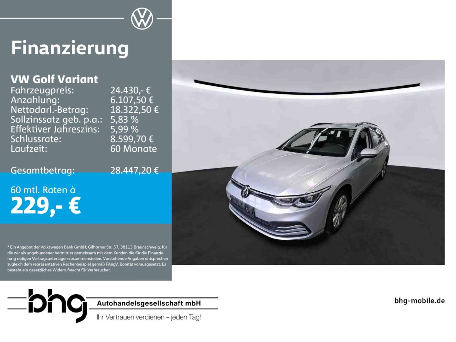Volkswagen Golf Variant Life
