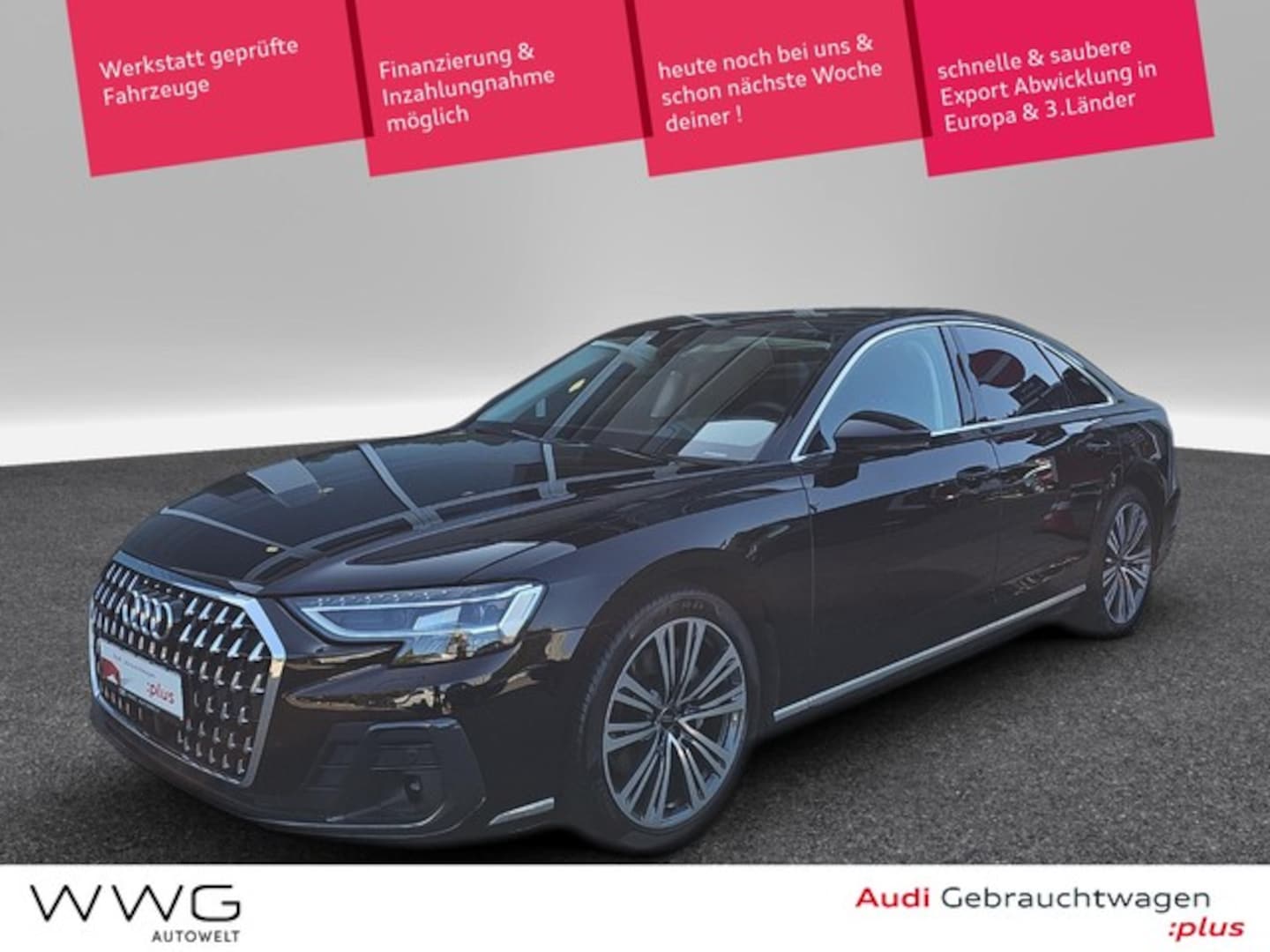 Bild über Audi A8 50 TDI quattro tiptronic - für weitere Informationen kontaktieren Sie den Audi Partner