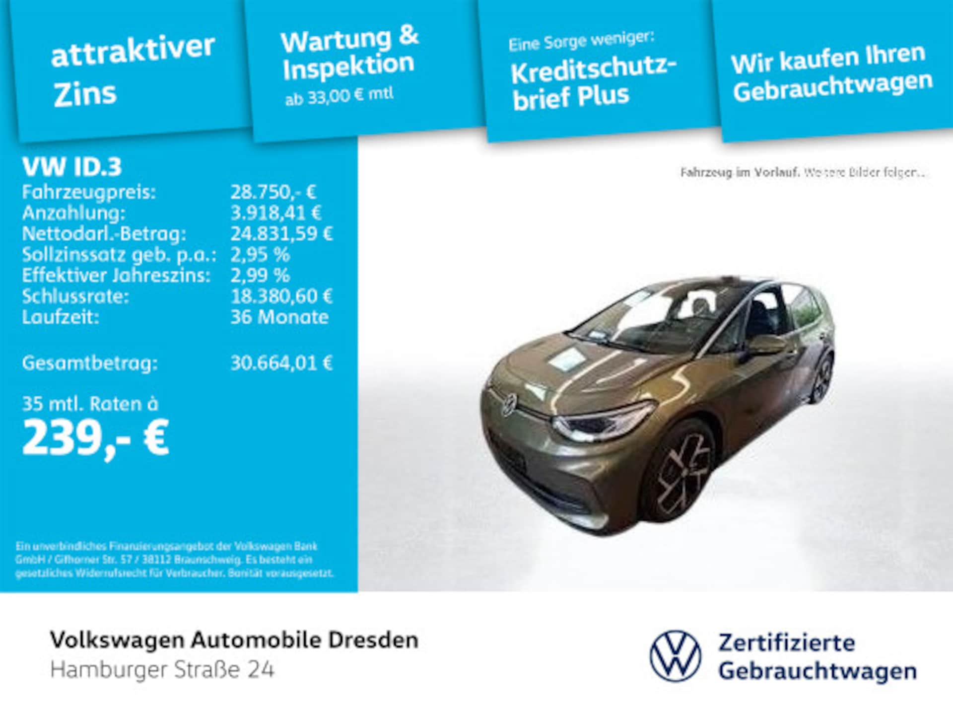 Volkswagen ID.3 MOVE Pro