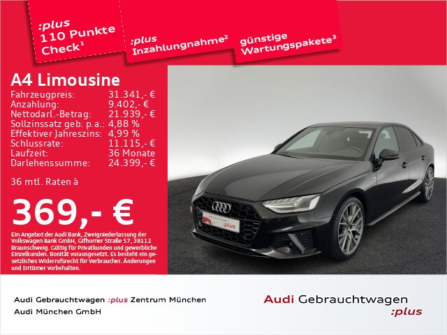 Image about Audi A4 Limousine 35 TFSI Schaltgetriebe