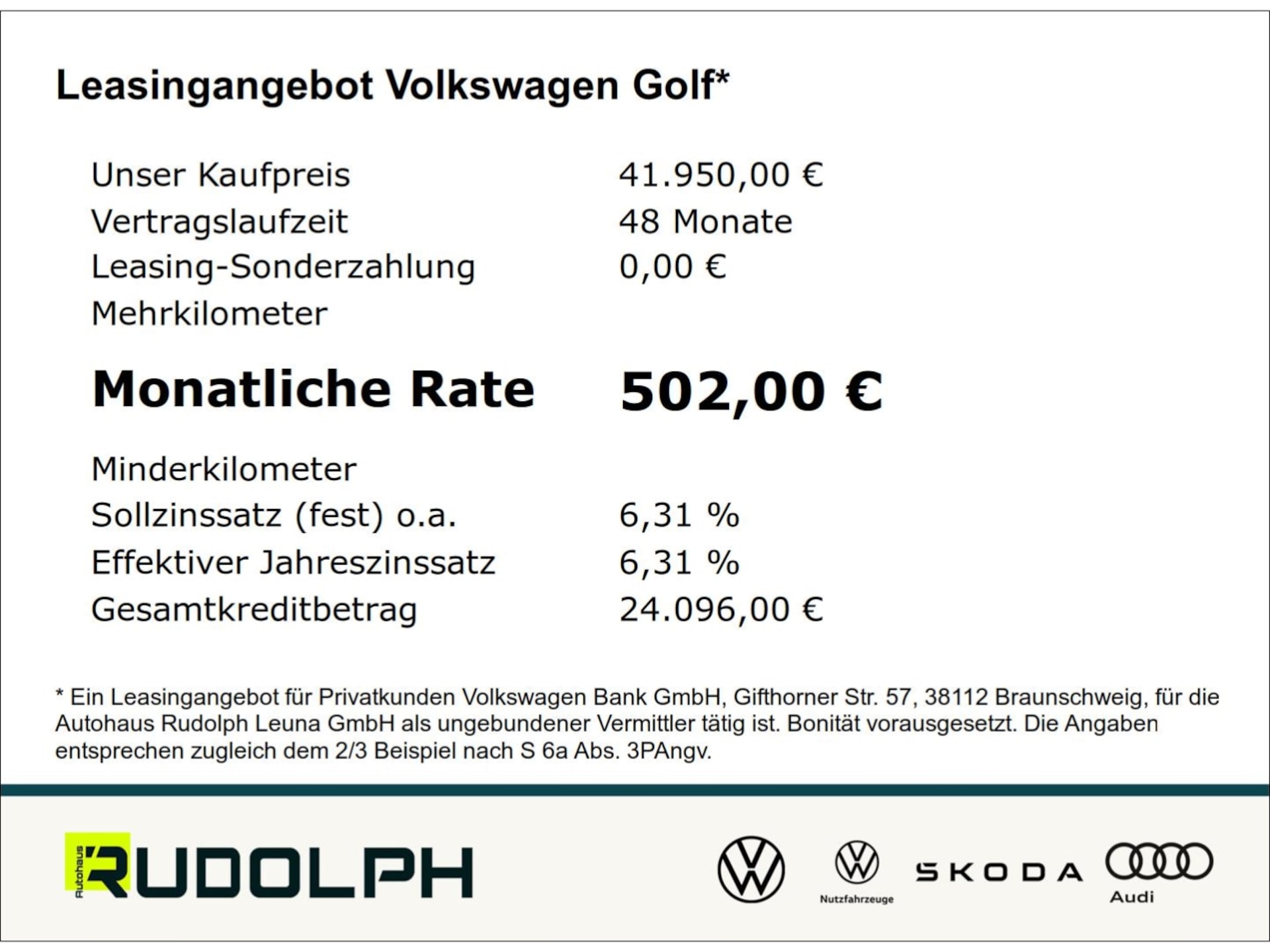 Volkswagen Golf R-Line