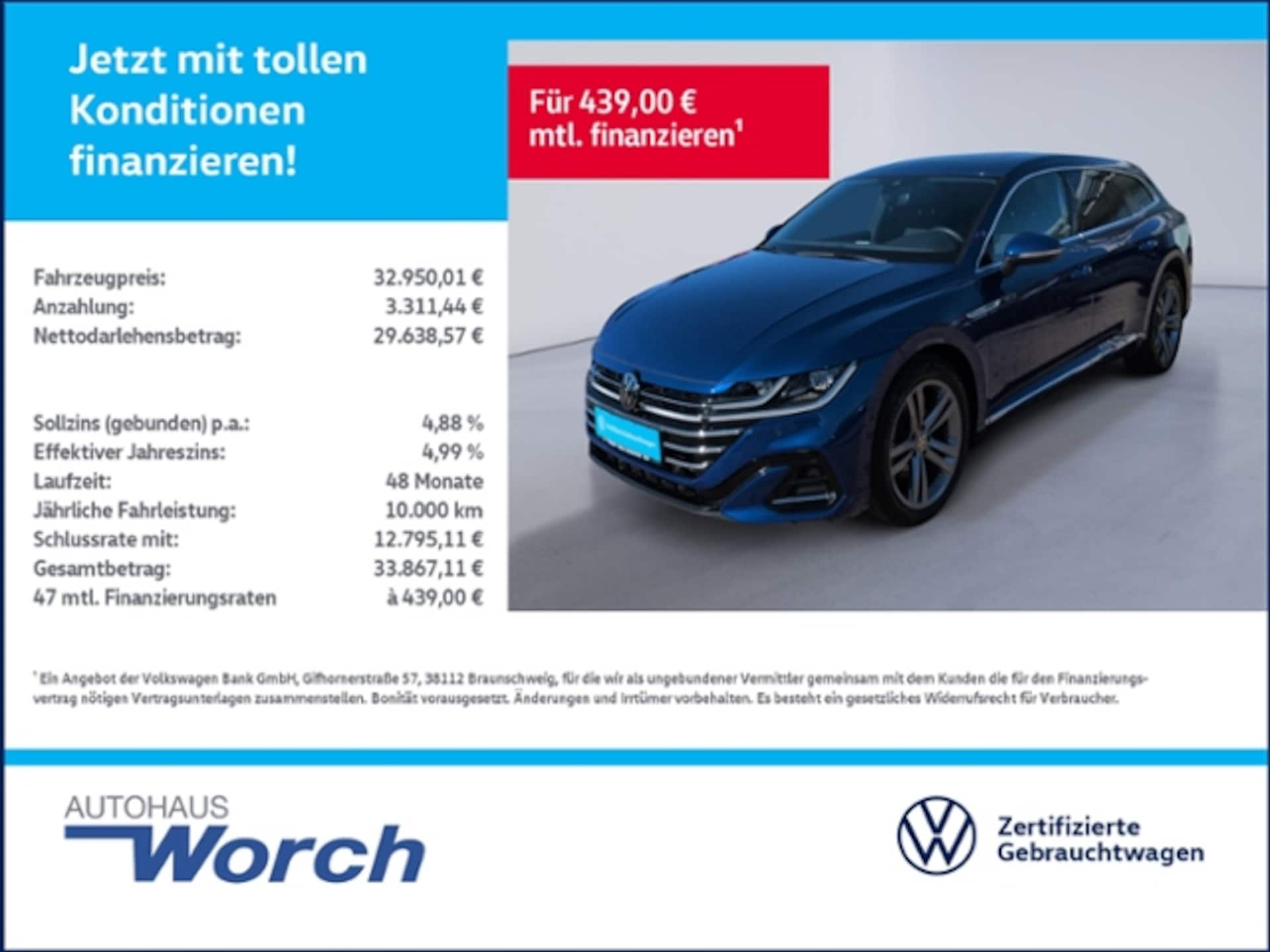 Volkswagen Arteon Shooting Brake R-Line