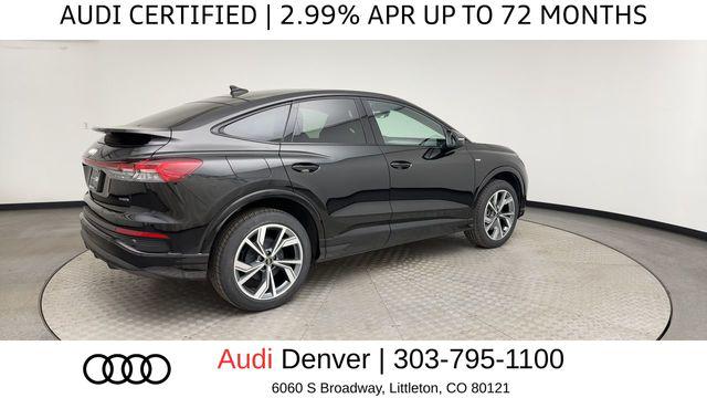 Used 2024 Audi Q4 Sportback e-tron Premium with VIN WA122BFZXRP029198 for sale in Littleton, CO