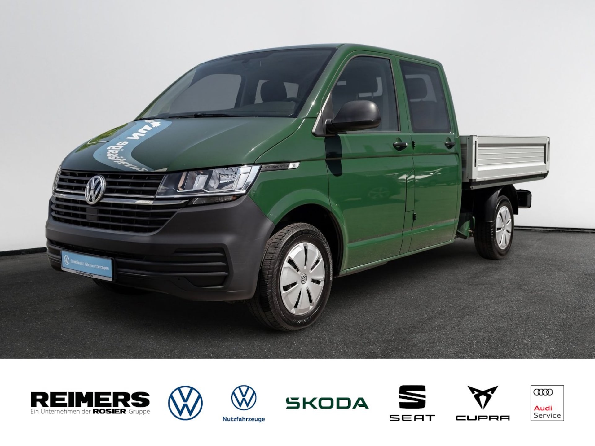 Volkswagen T6.1 Transporter Pritschenwagen Doppelkabine
