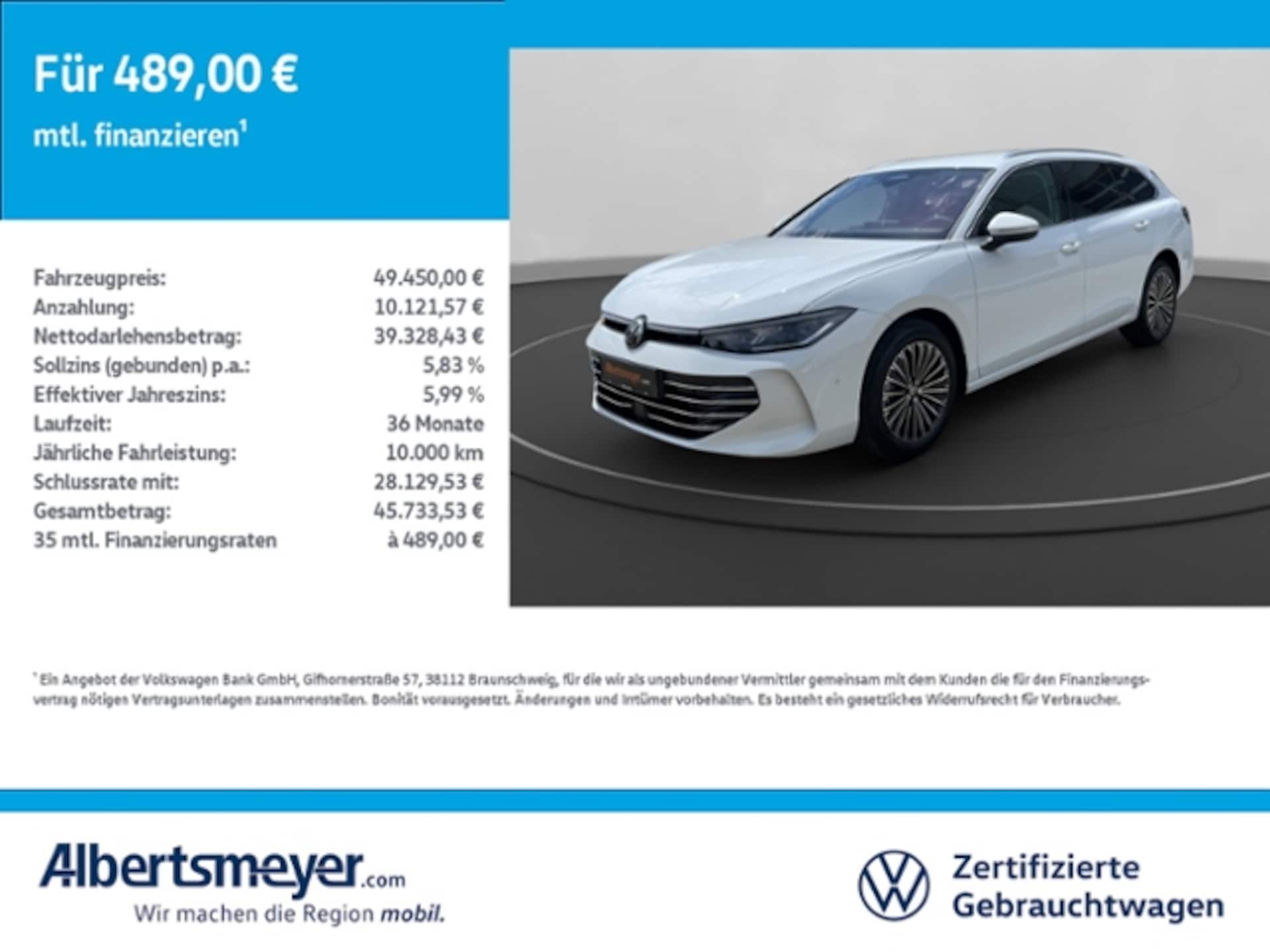 Volkswagen Passat Elegance