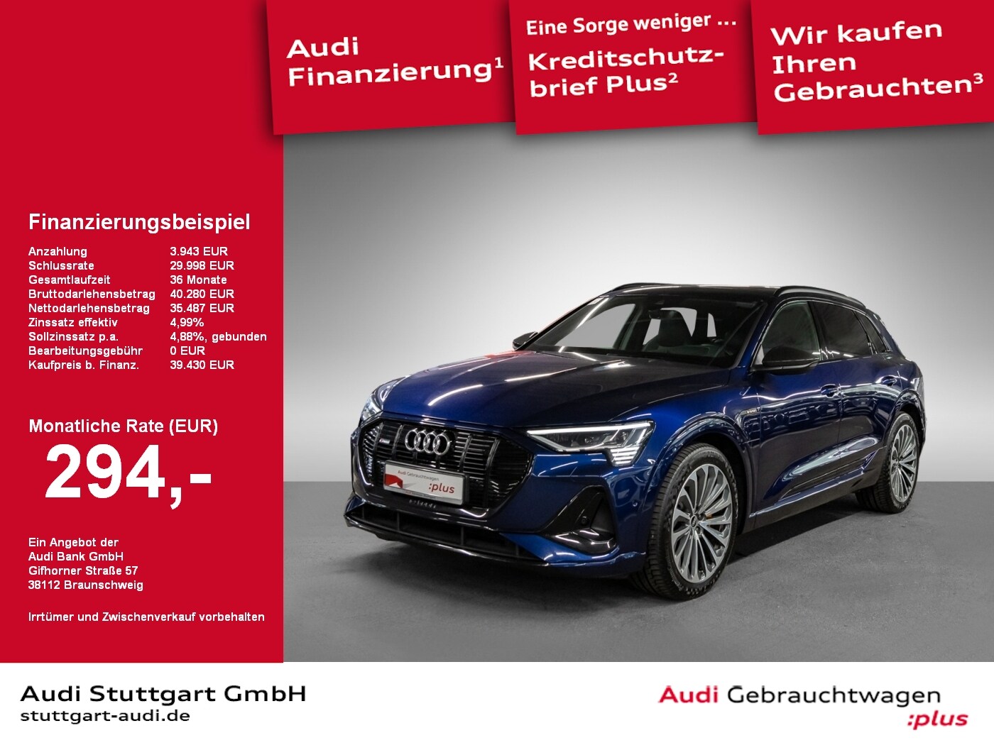 Image about Audi e-tron 55 quattro
