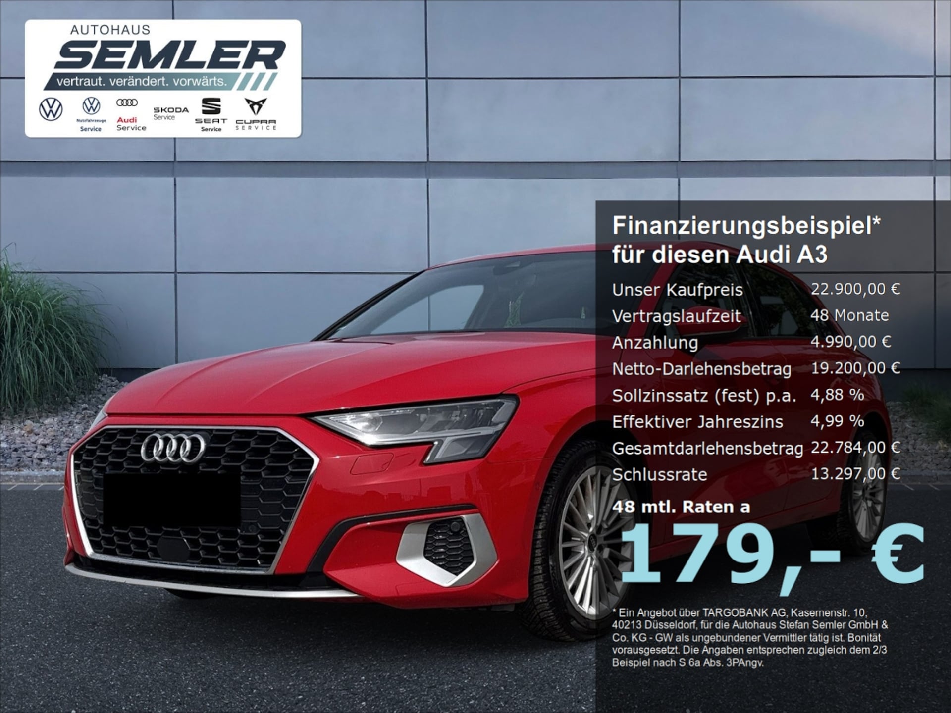 Audi A3 Sportback Advanced