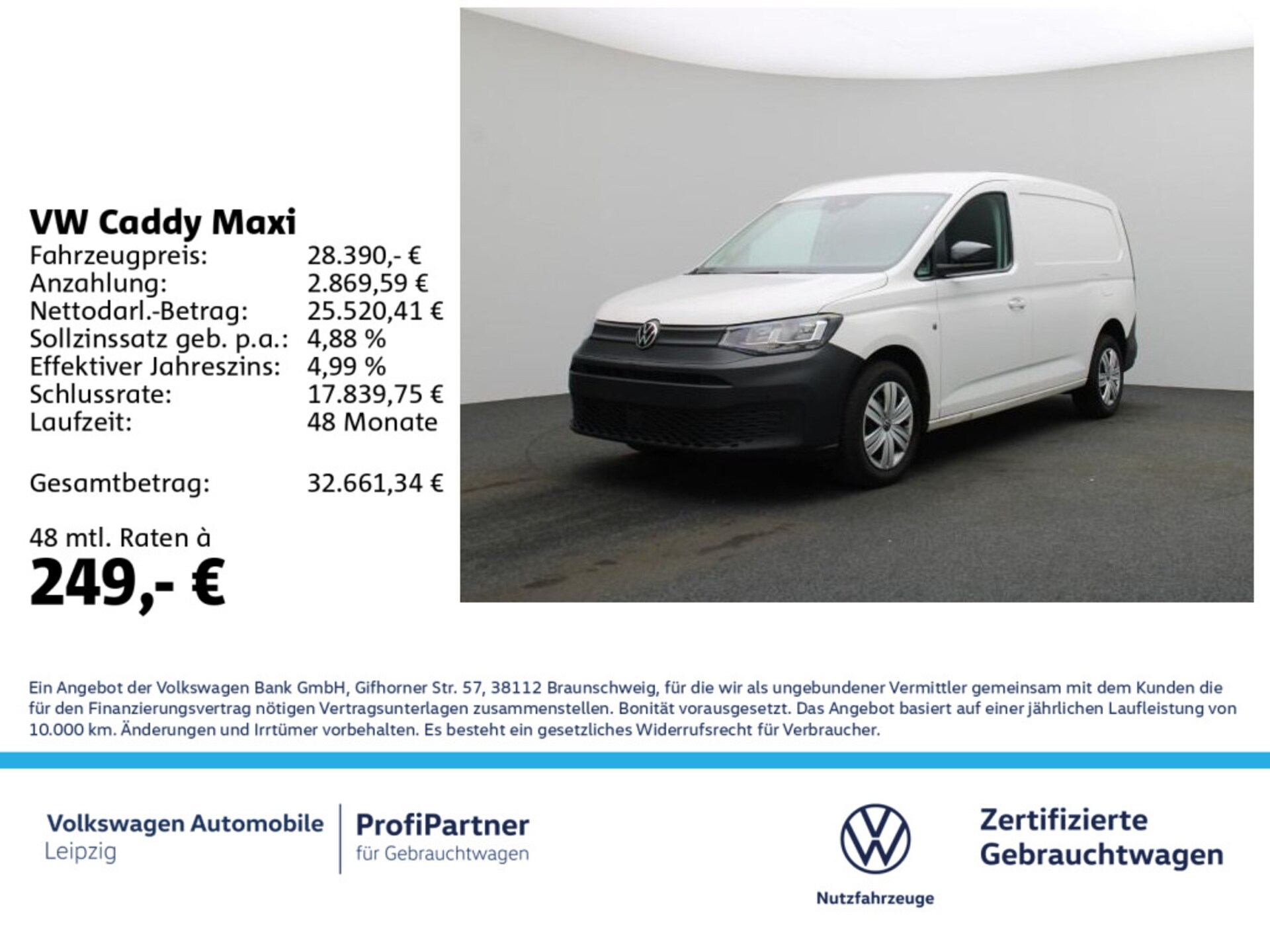 Volkswagen Caddy Maxi Cargo