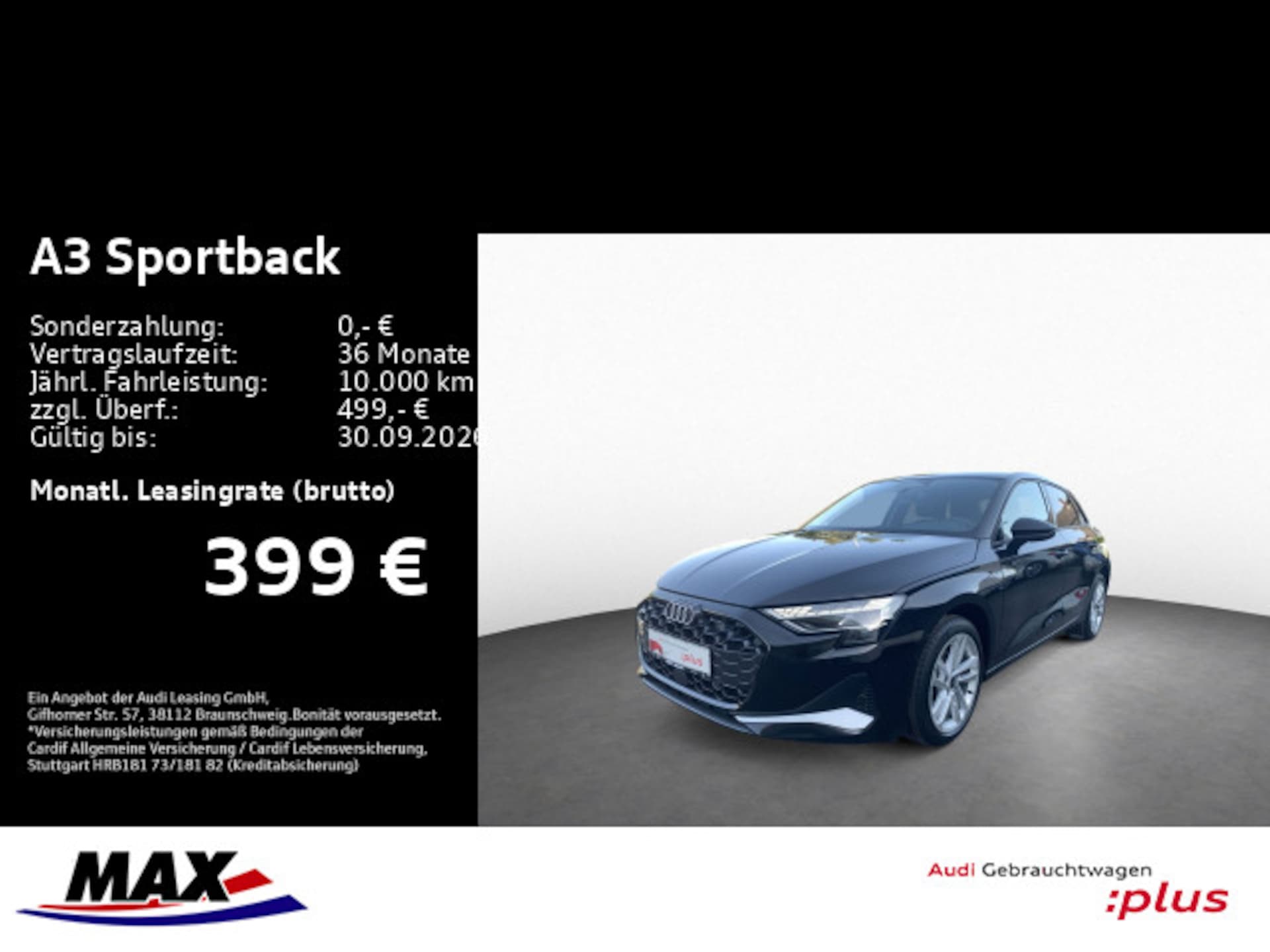 Audi A3 Sportback Advanced