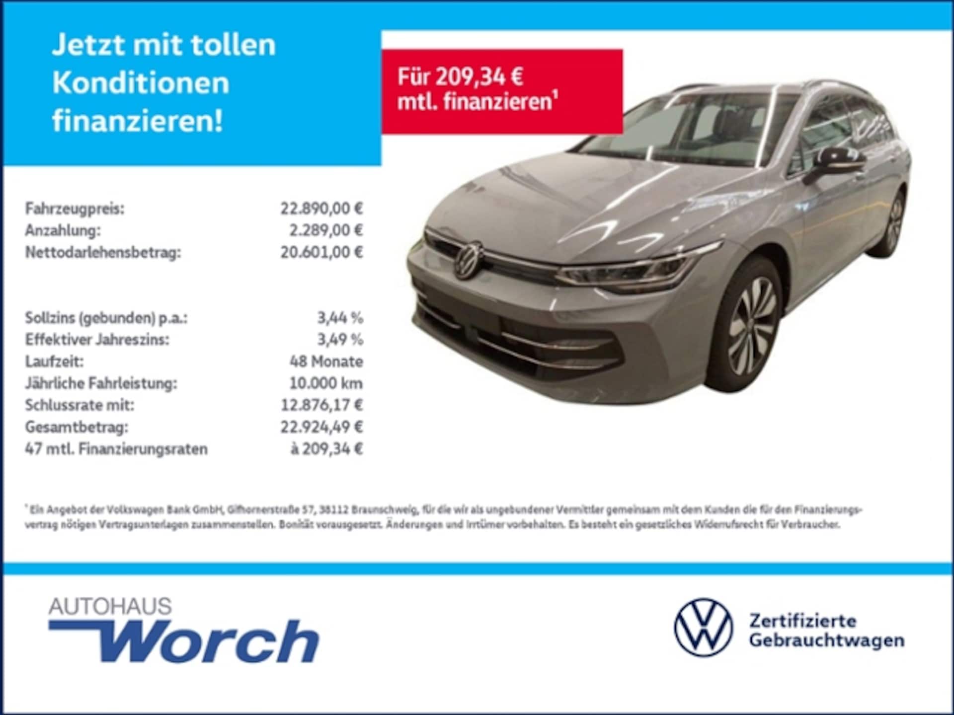Volkswagen Golf Variant Goal