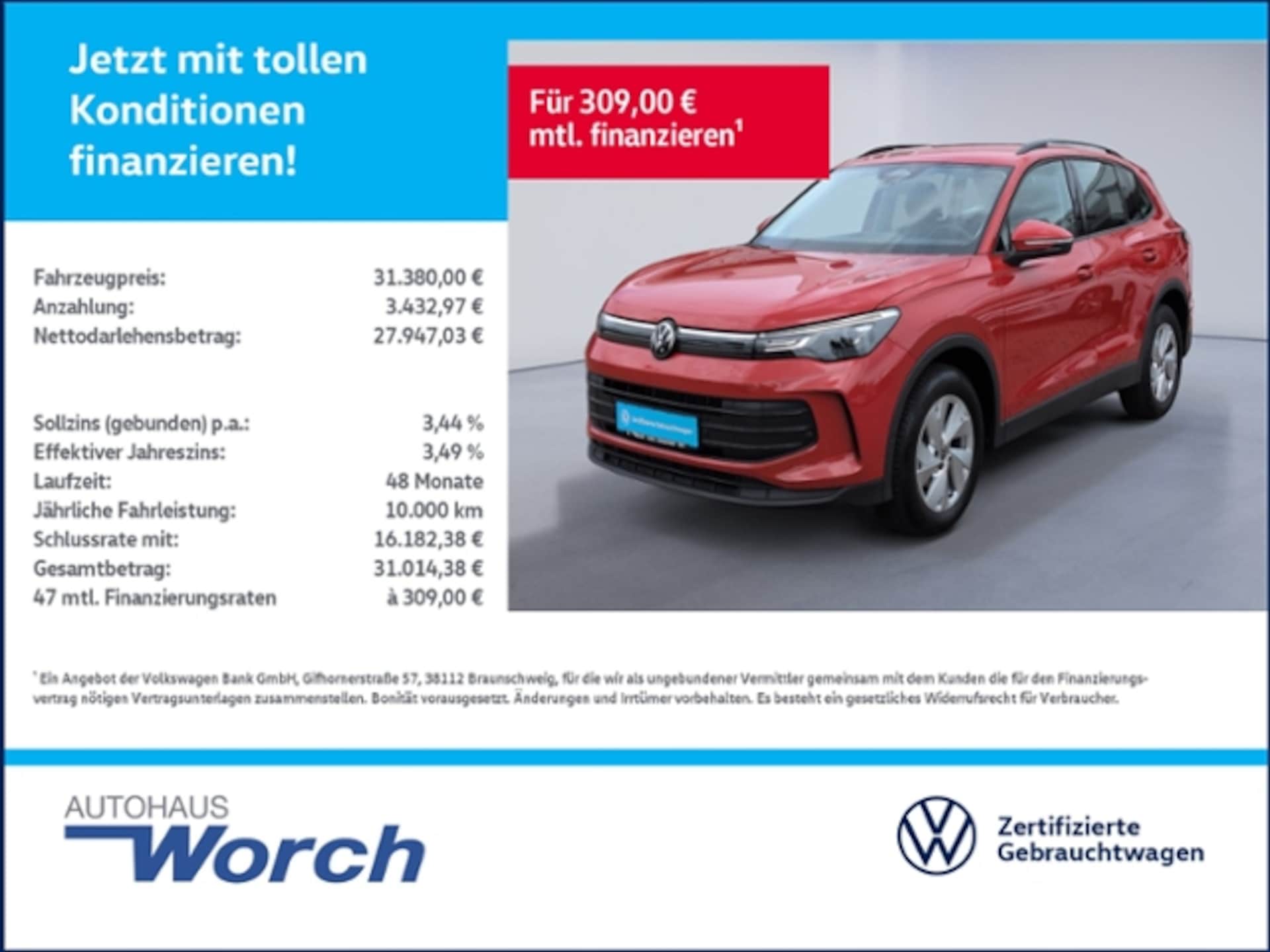 Volkswagen Tiguan Basis-Modell