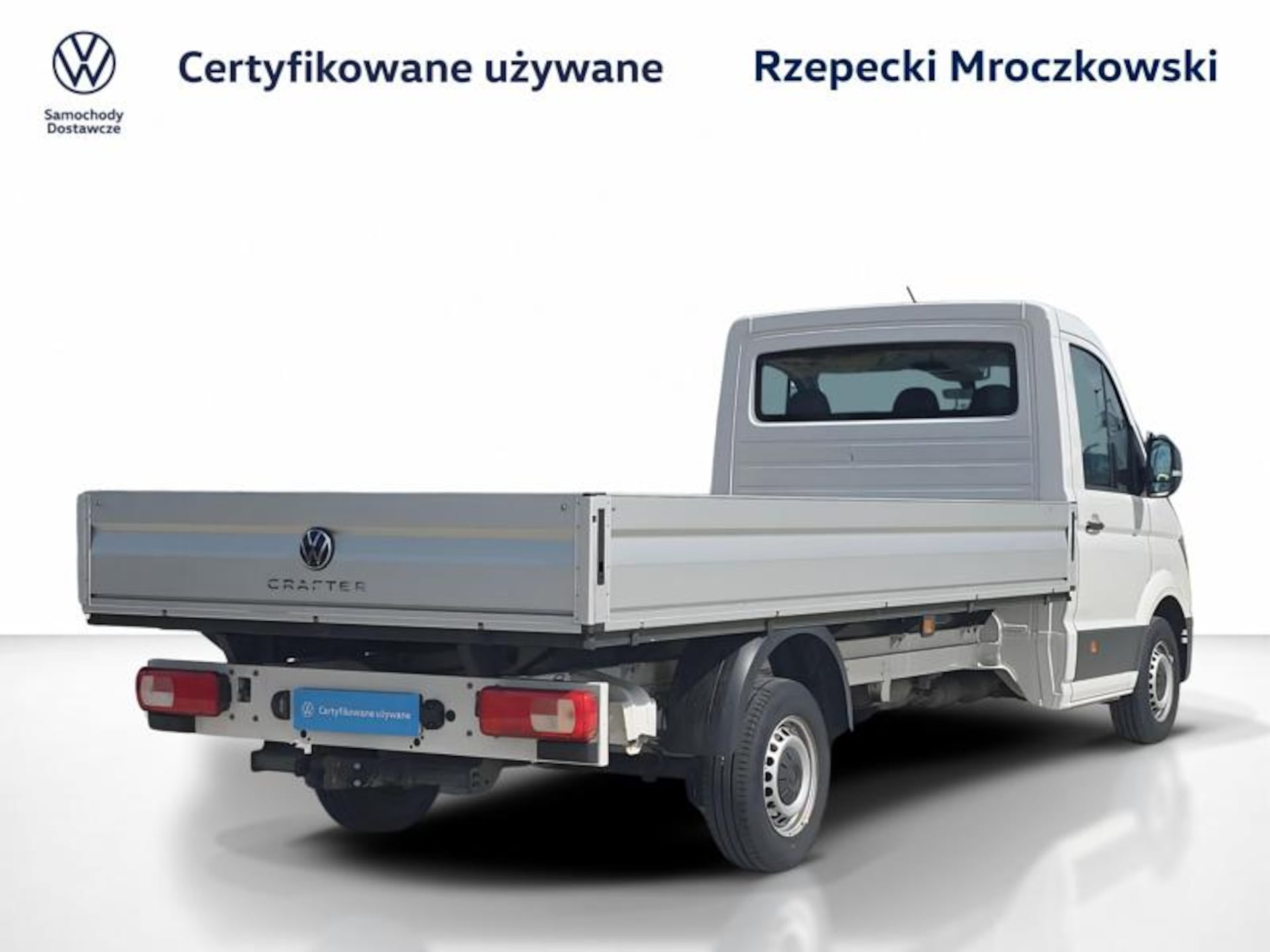 Volkswagen Crafter z pojedyńczą kabiną z długim rozstawem osi