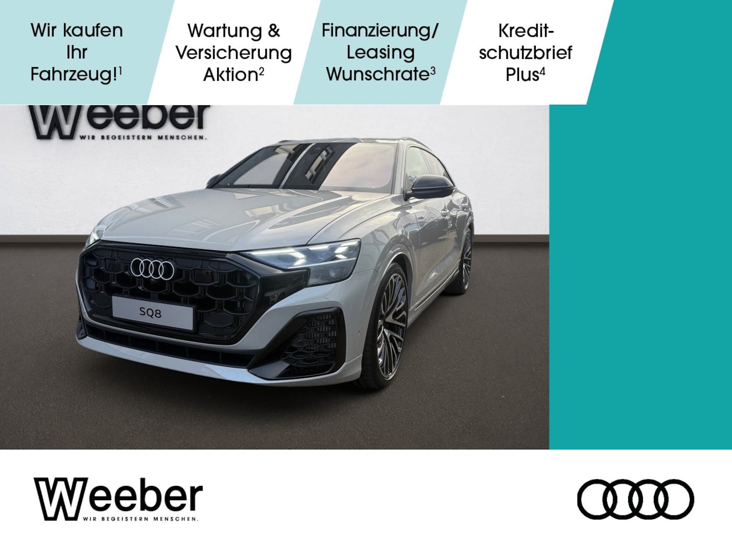 Bild über Audi SQ8 SUV TFSI quattro 373 kW tiptronic - für weitere Informationen kontaktieren Sie den Audi Partner