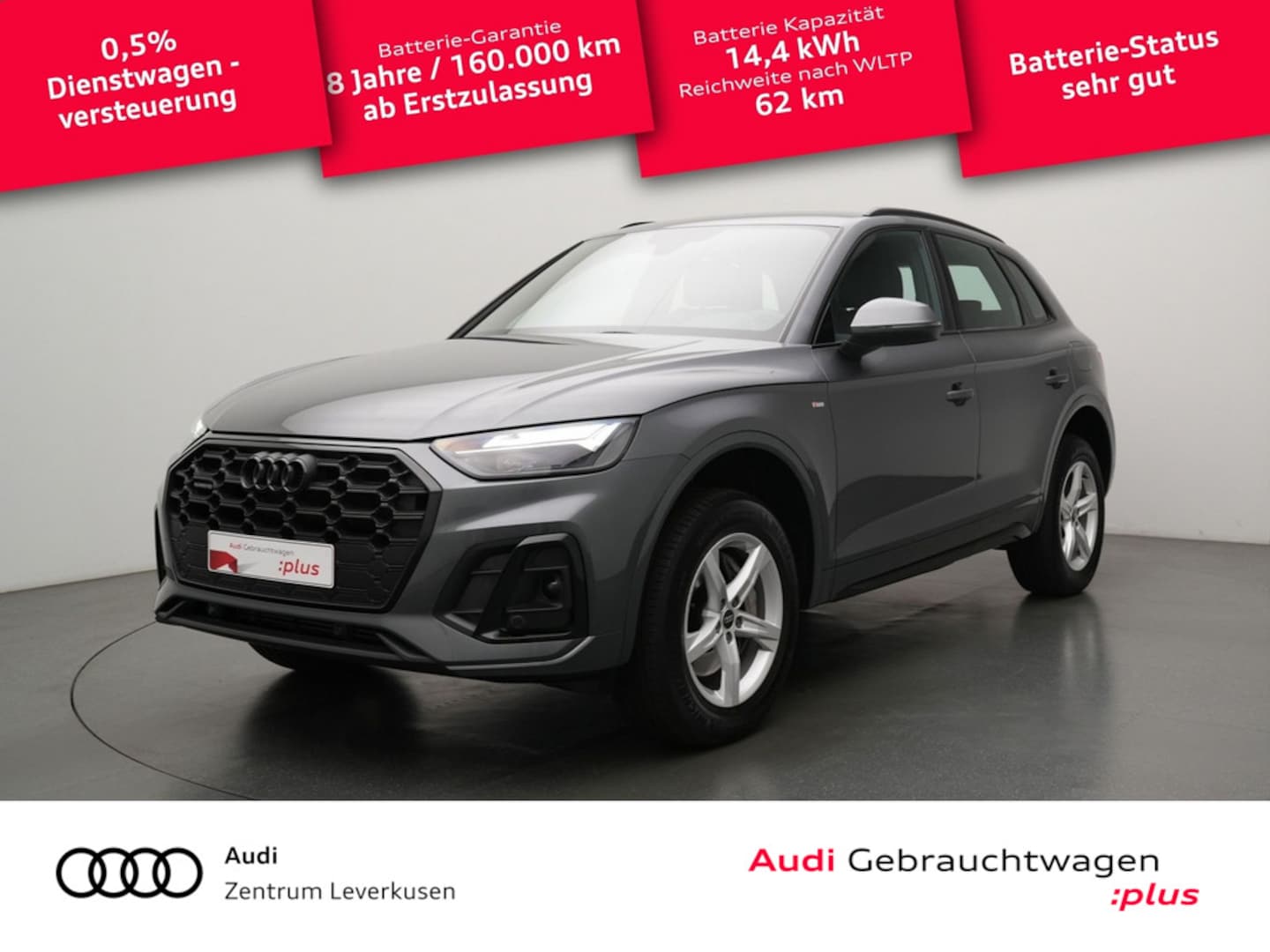 Bild über Audi Q5 TFSI e S line 50 TFSI e quattro 220(299) kW(PS) S tronic - für weitere Informationen kontaktieren Sie den Audi Partner