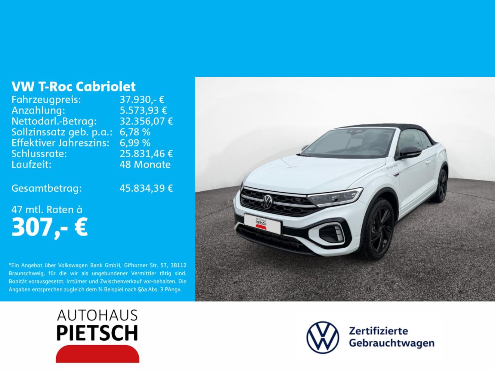 Volkswagen T-Roc Cabriolet – Bild 2