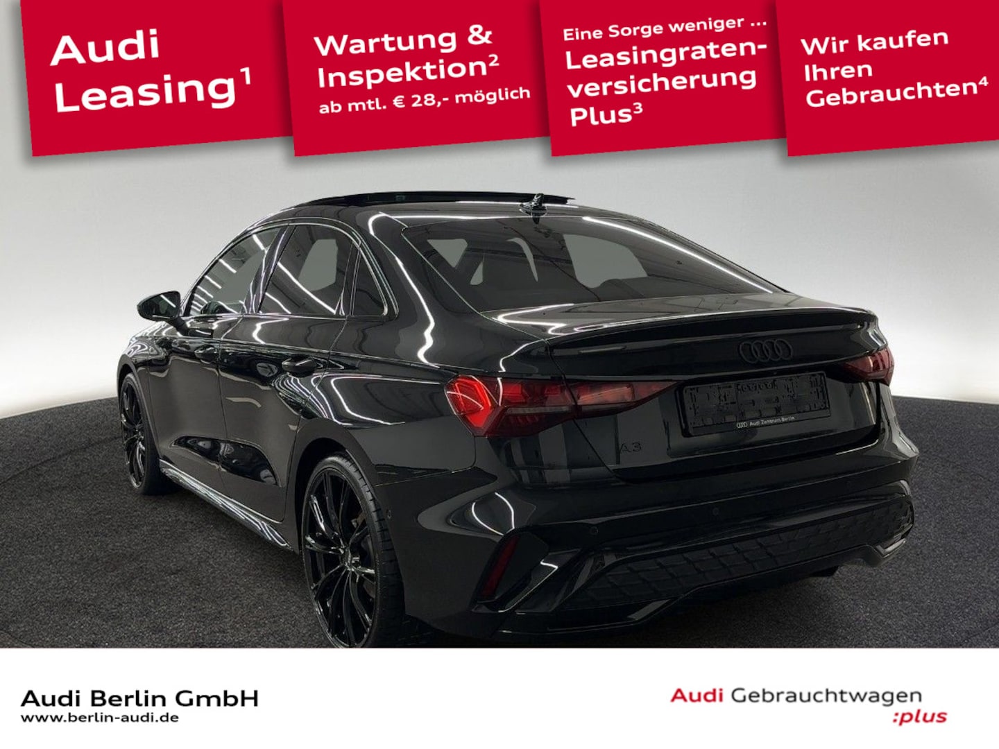 Bild über Audi A3 Limousine S line TFSI S tronic - für weitere Informationen kontaktieren Sie den Audi Partner