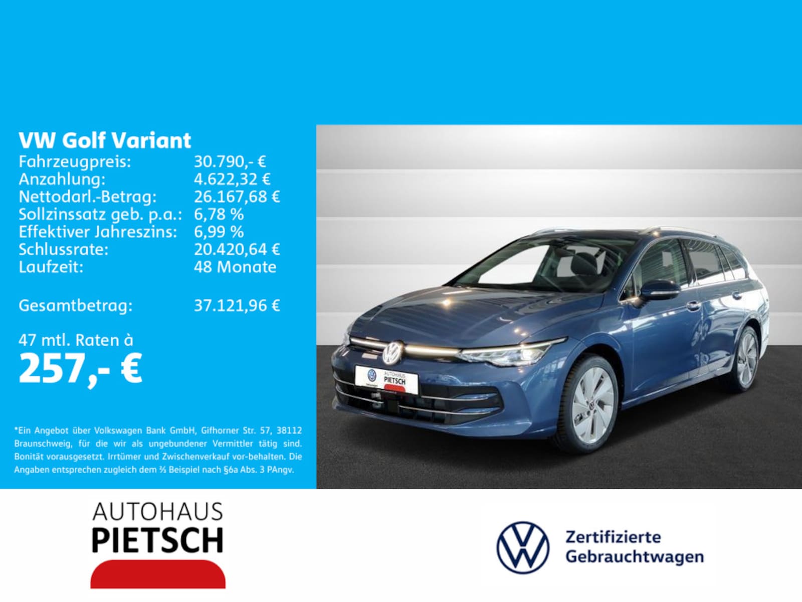 Volkswagen Golf Variant – Bild 2