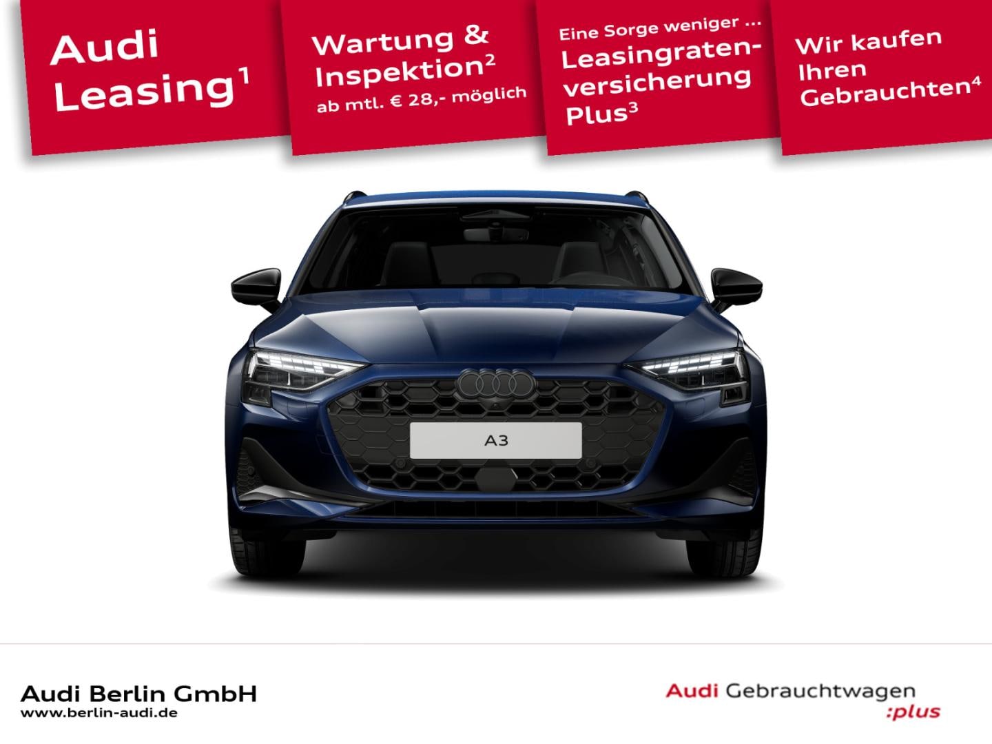 Bild über Audi A3 Sportback TFSI 85 kW S tronic - für weitere Informationen kontaktieren Sie den Audi Partner