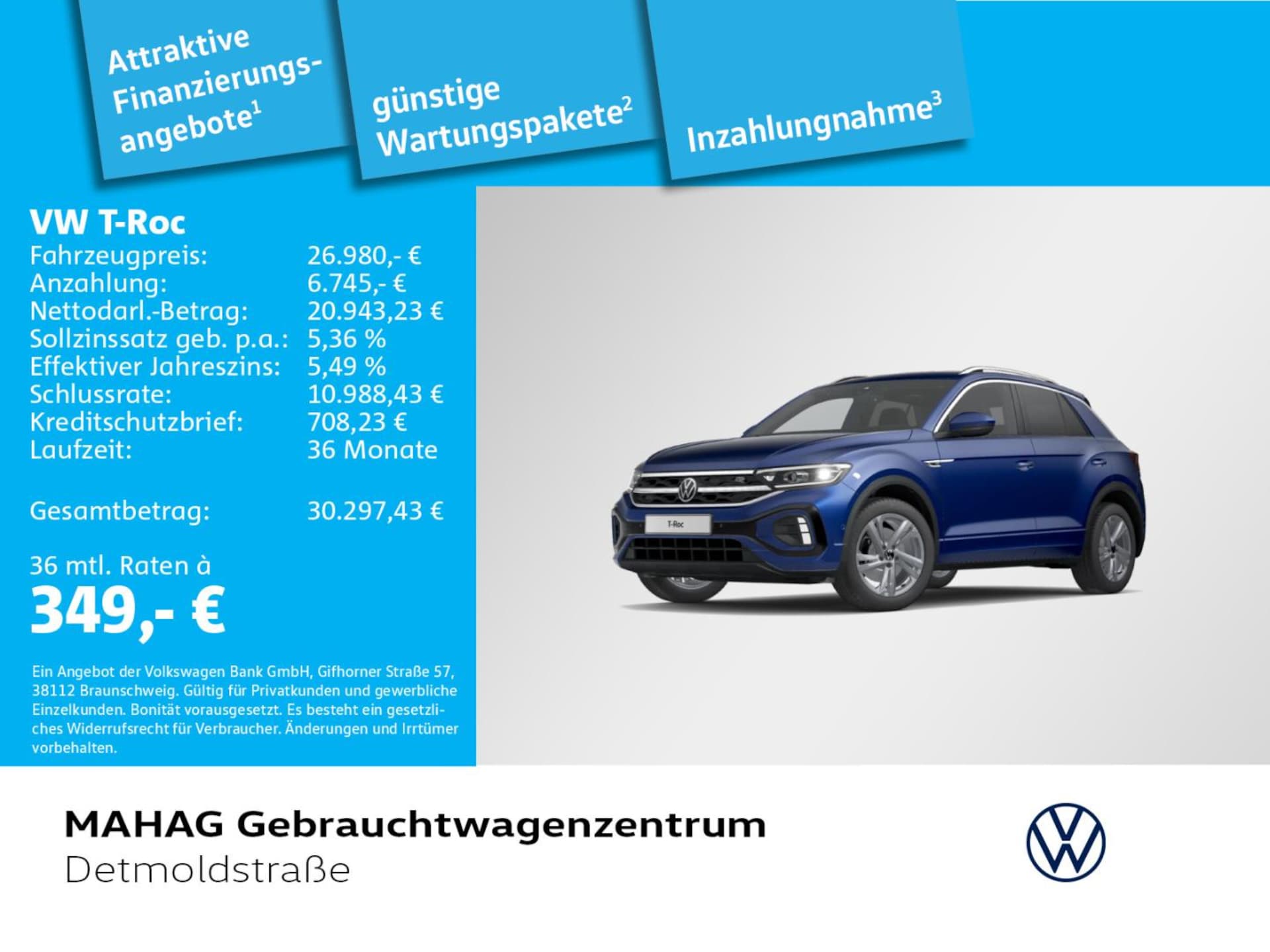 Volkswagen T-Roc R-Line