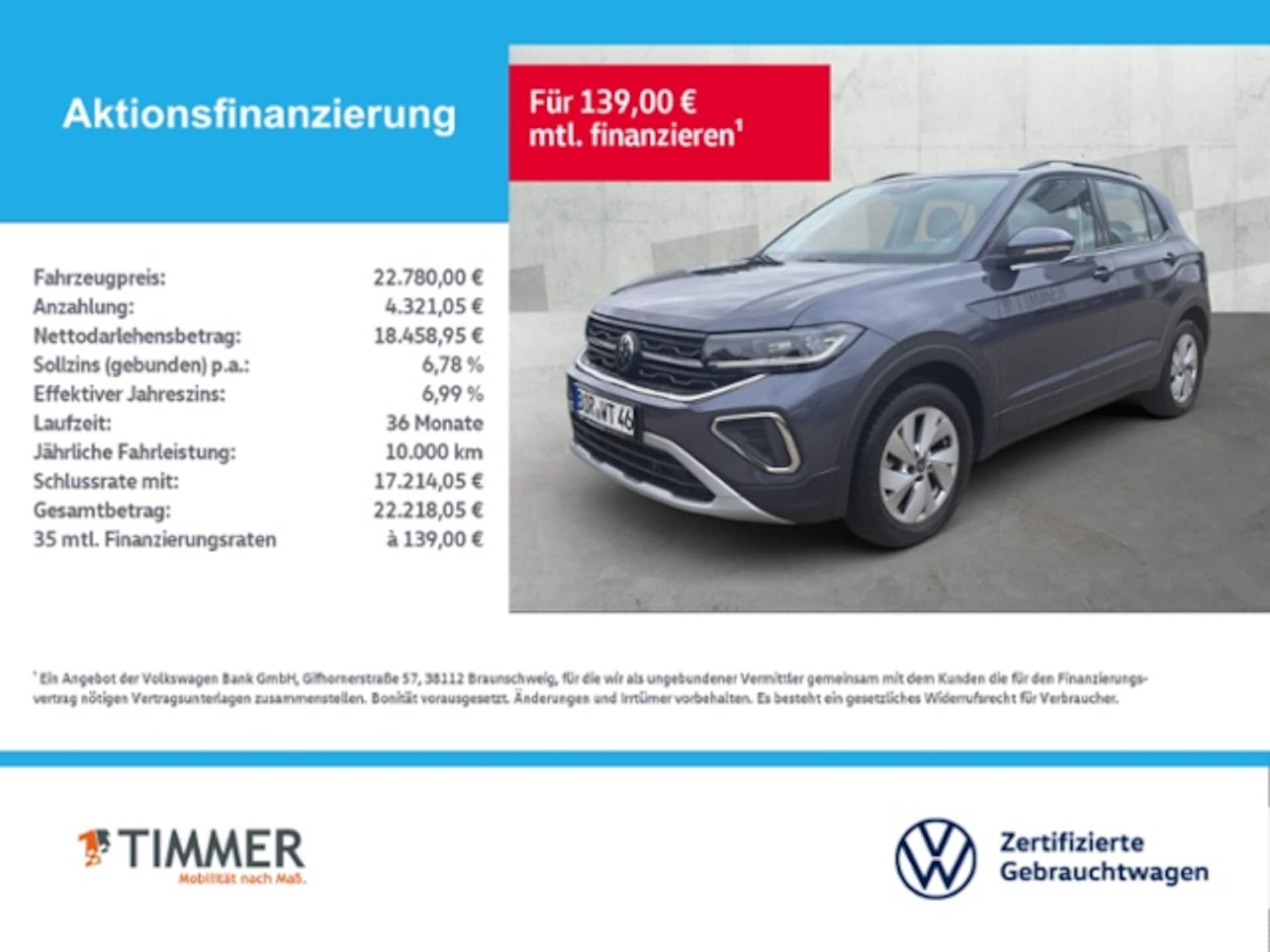 Volkswagen T-Cross Life