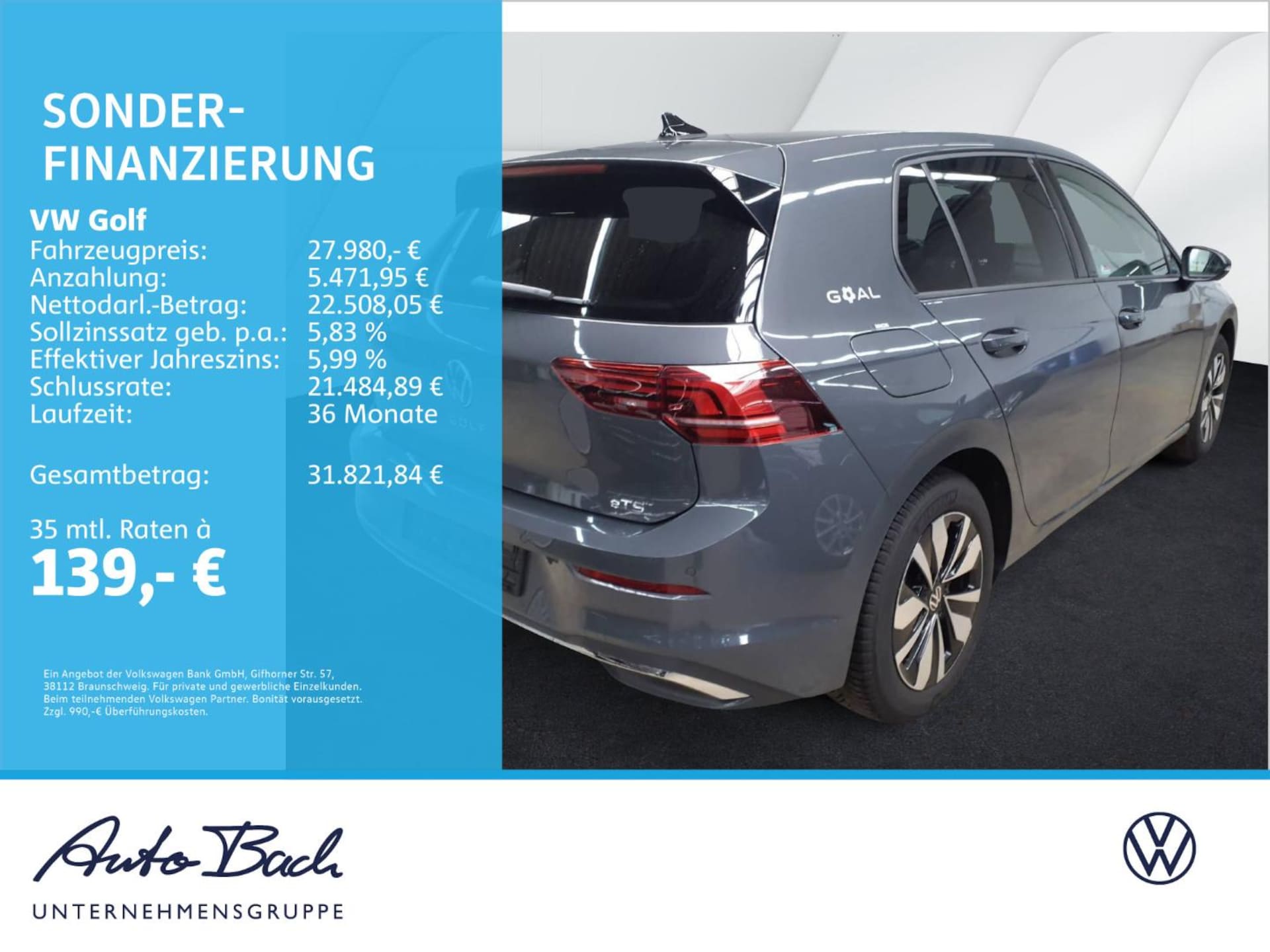 Volkswagen Golf Goal