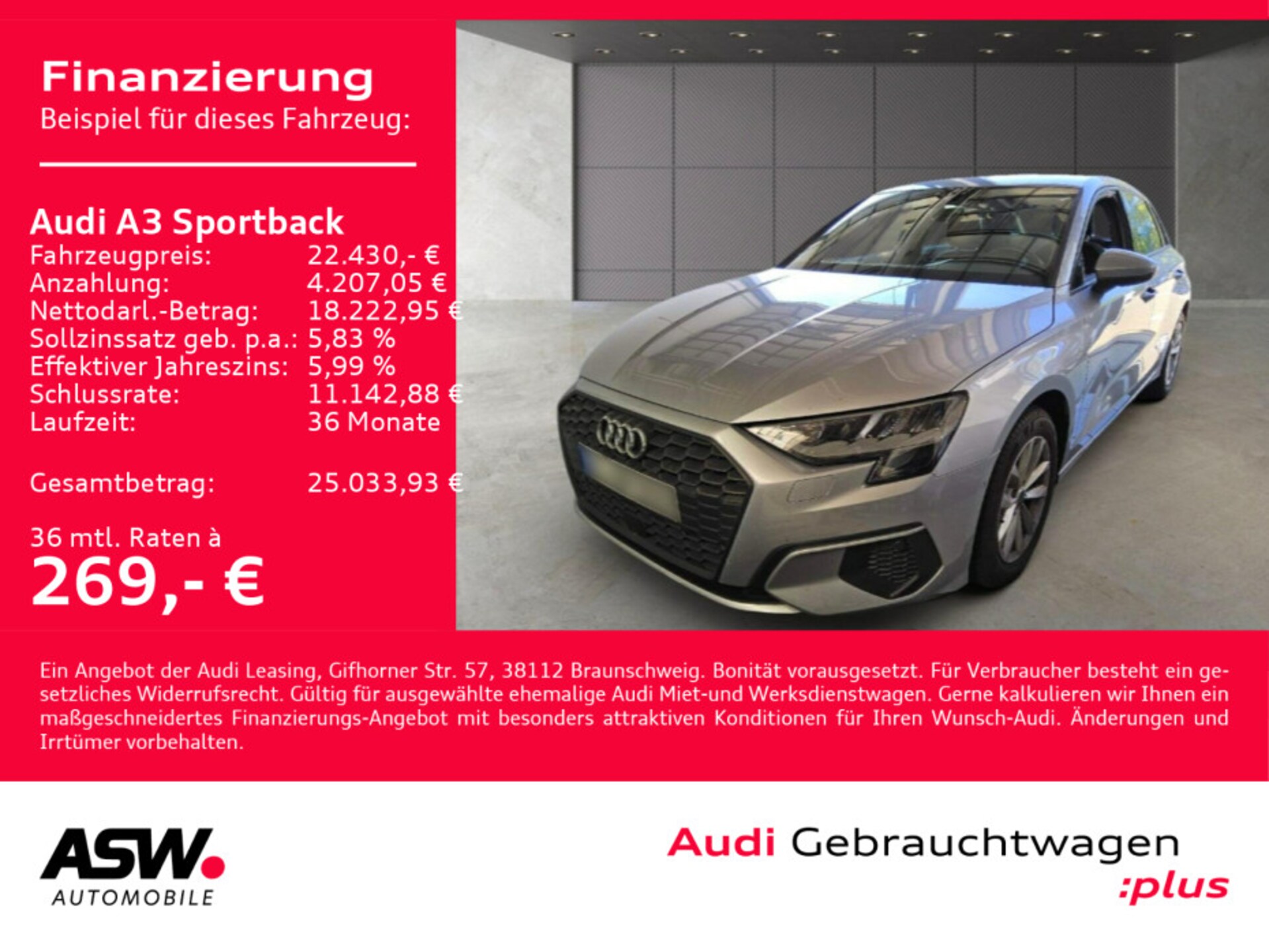Audi A3 Sportback