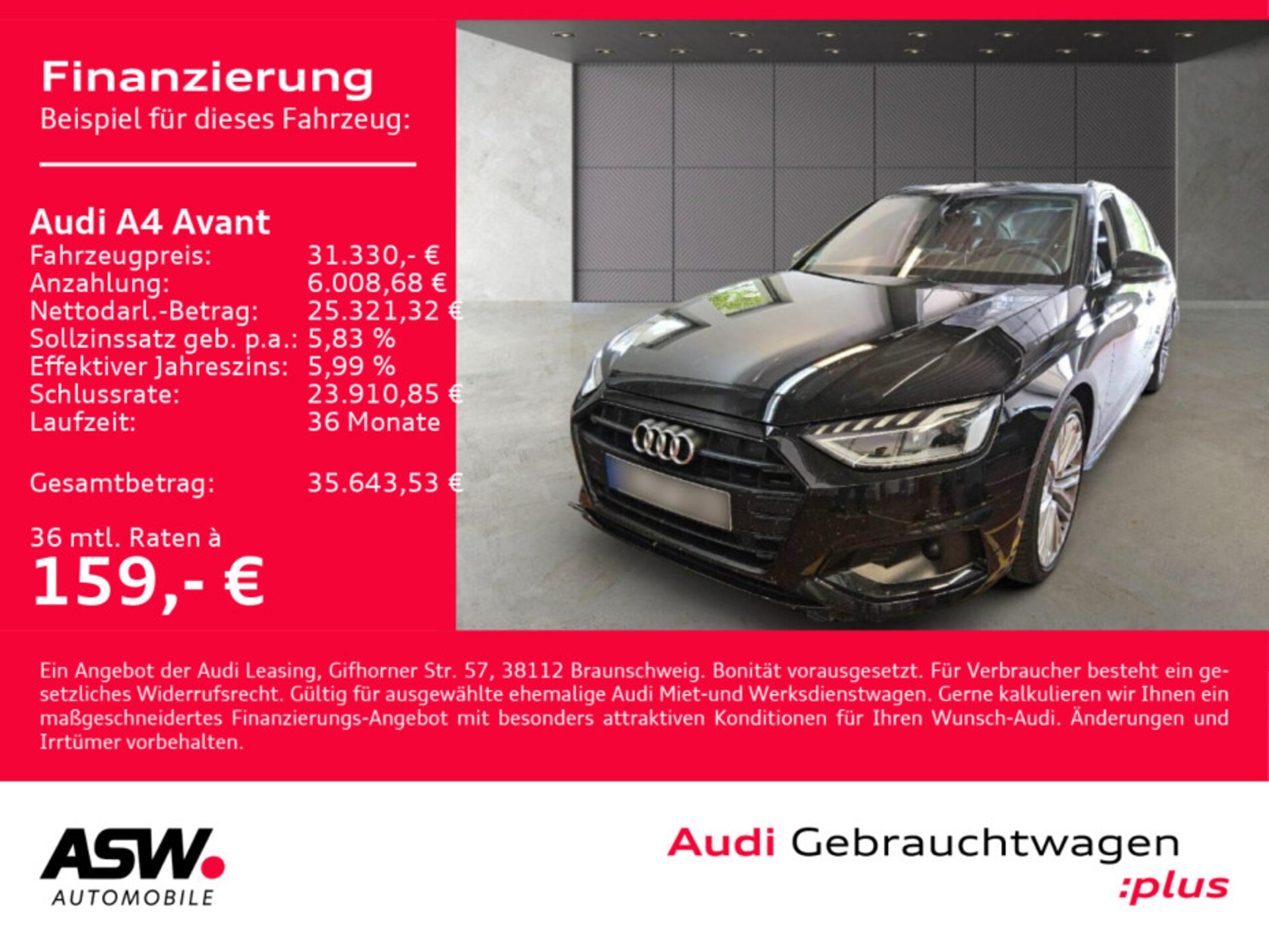 Audi A4 Avant Advanced