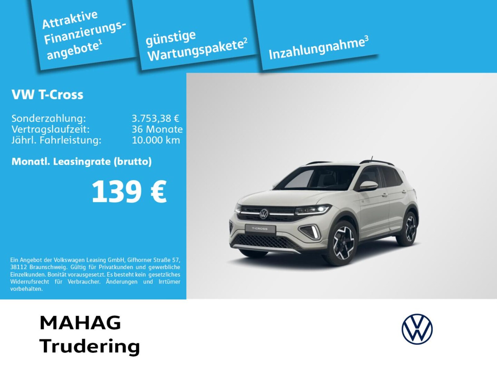 Volkswagen T-Cross – Bild 2