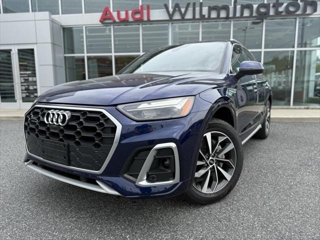 Used 2022 Audi Q5 Premium Plus with VIN WA1EAAFY4N2027083 for sale in Wilmington, DE