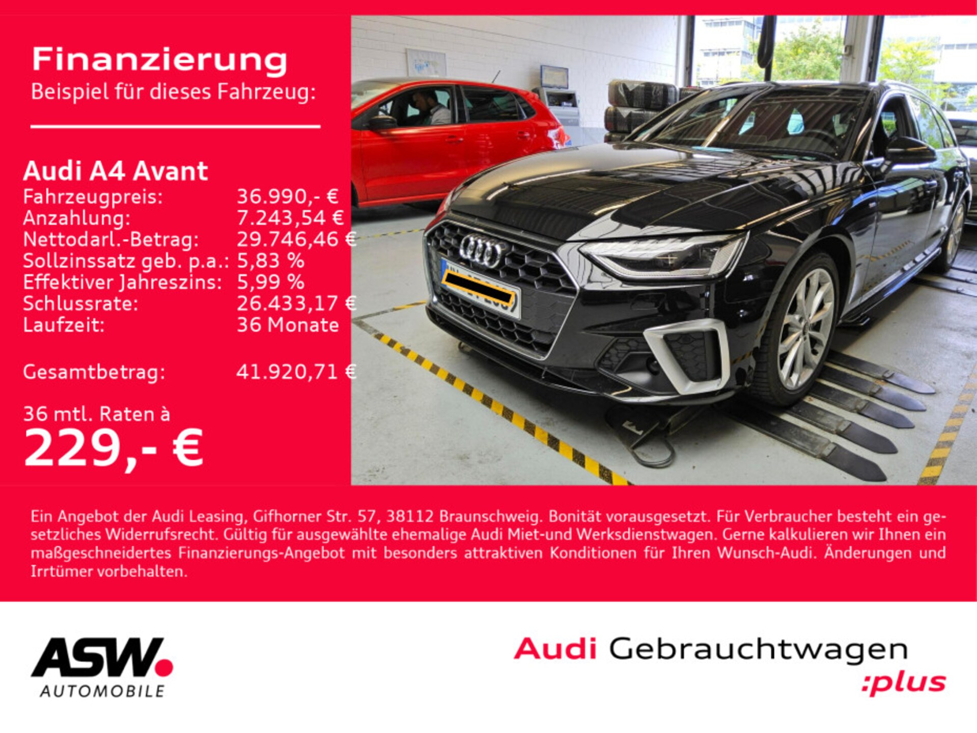 Audi A4 Avant S line