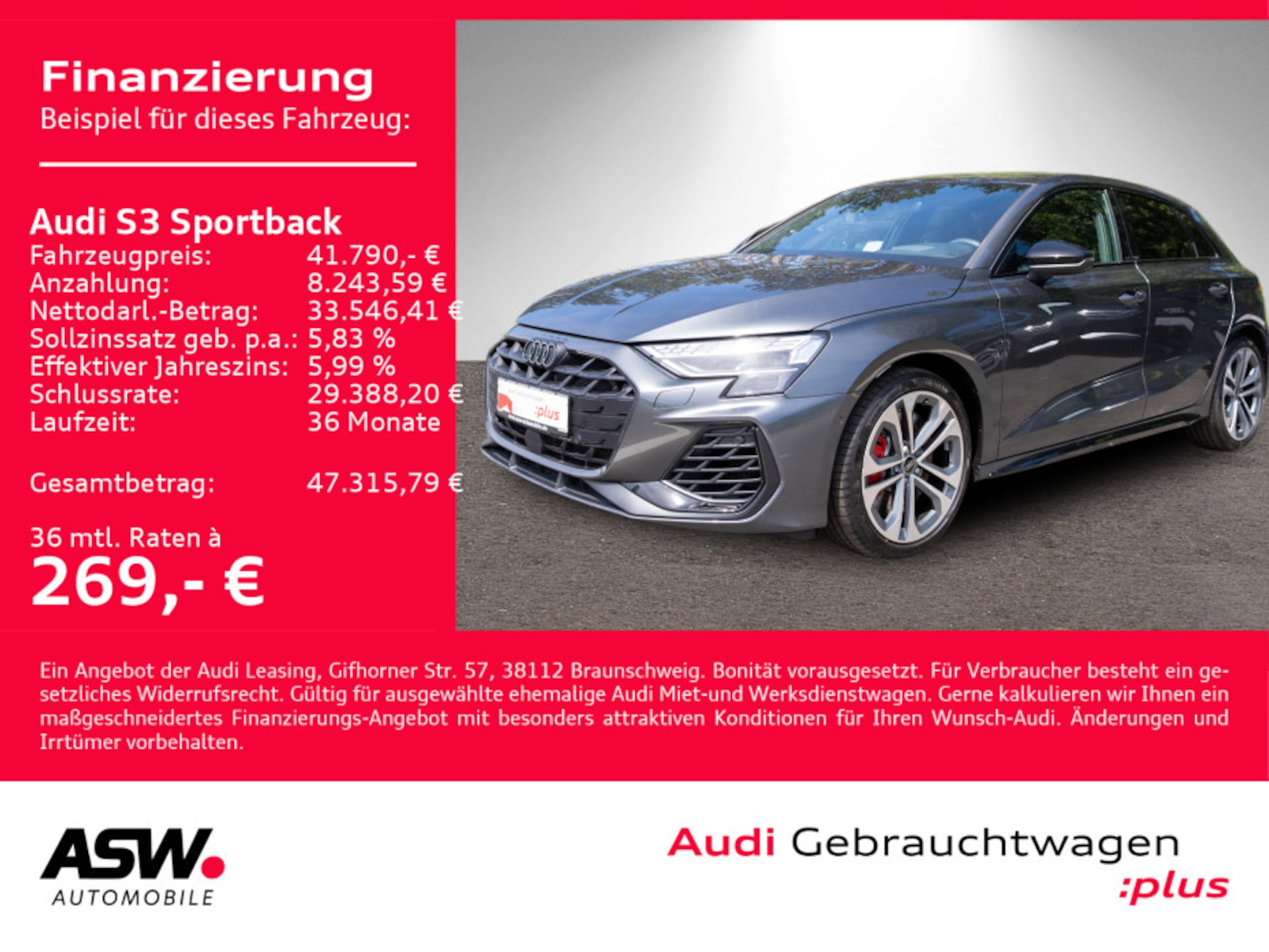 Audi S3 Sportback