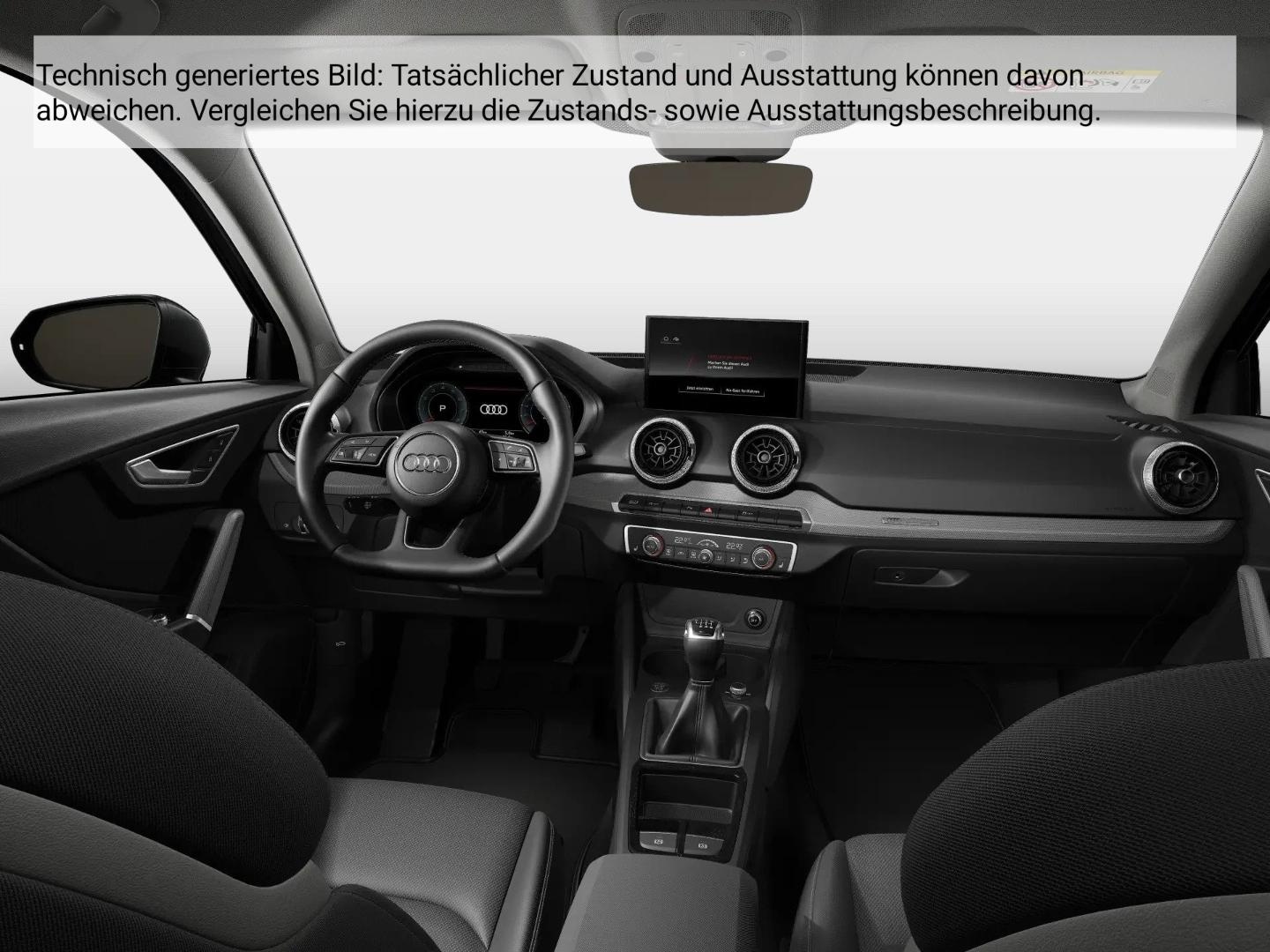 Bild über Audi Q2 advanced 35 TFSI Schaltgetriebe - für weitere Informationen kontaktieren Sie den Audi Partner