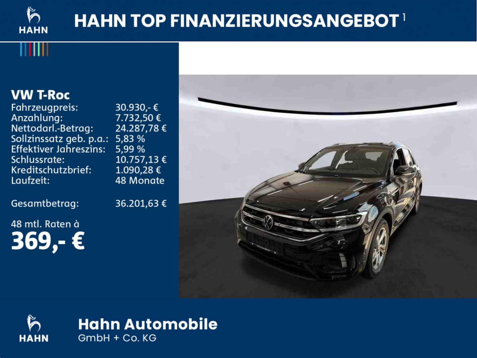 Volkswagen T-Roc R-Line
