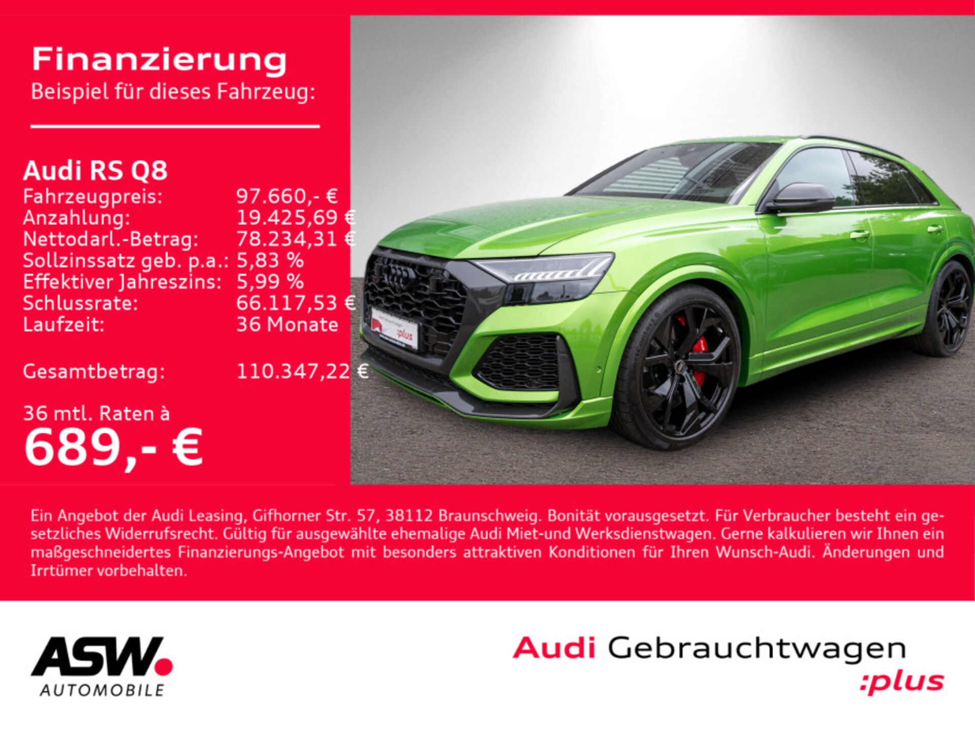 Audi RS Q8 SUV