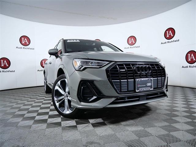 Used 2022 Audi Q3 S Line Premium Plus with VIN WA1EECF39N1041149 for sale in Richfield, Minnesota